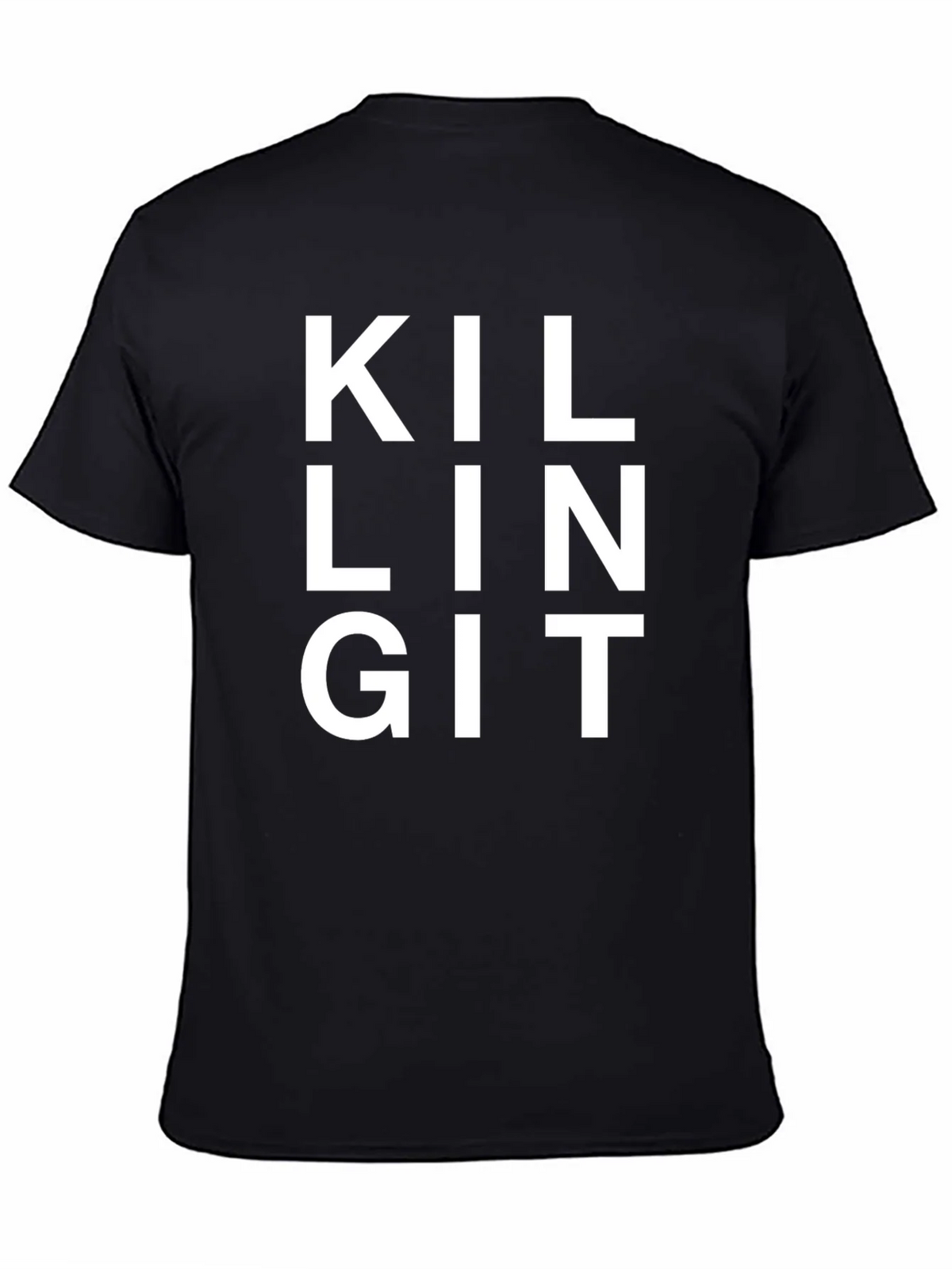 Killing It Black T-Shirt - Statement Tee product image 4