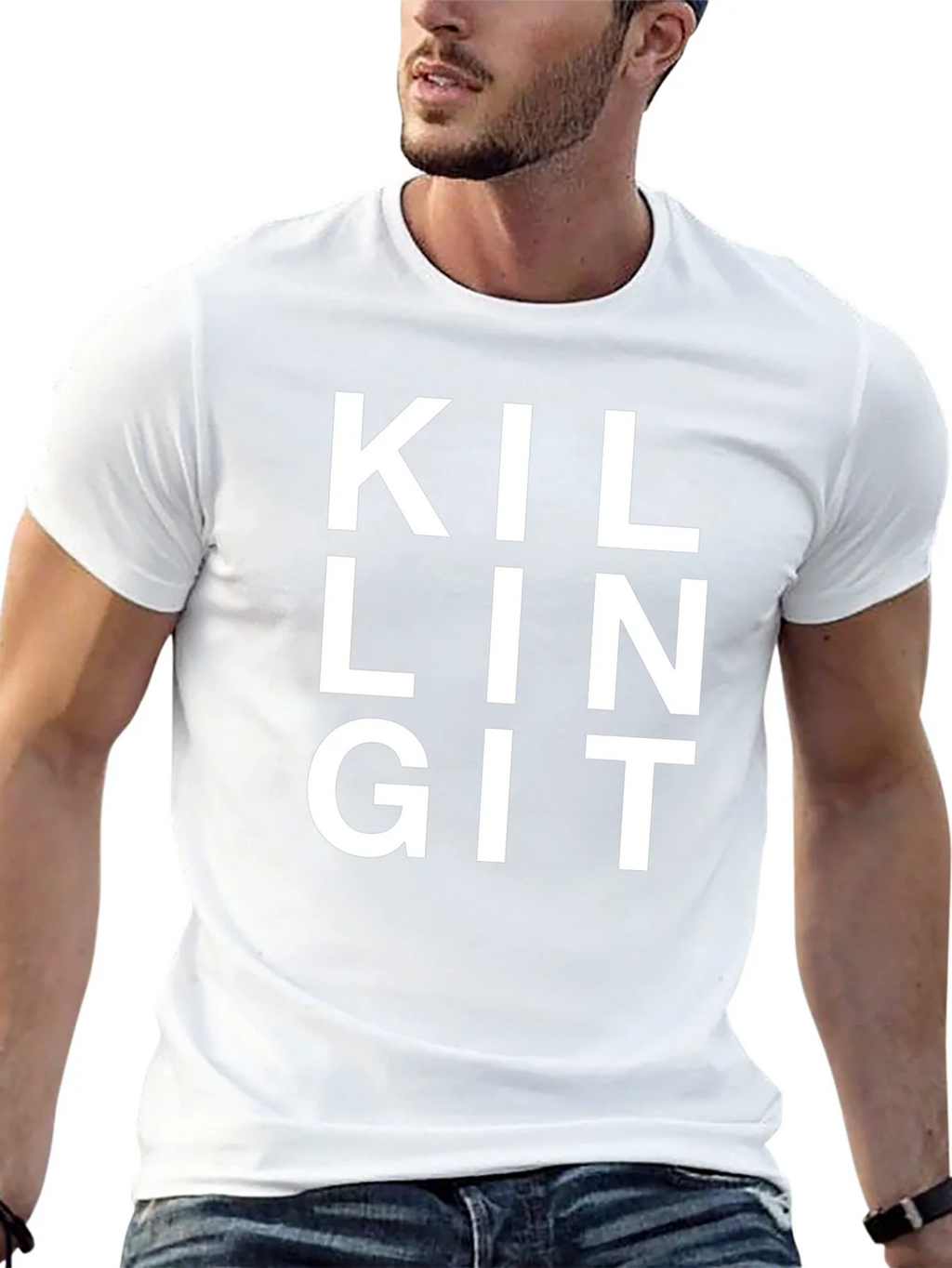 Killing It Black T-Shirt - Statement Tee product image 12