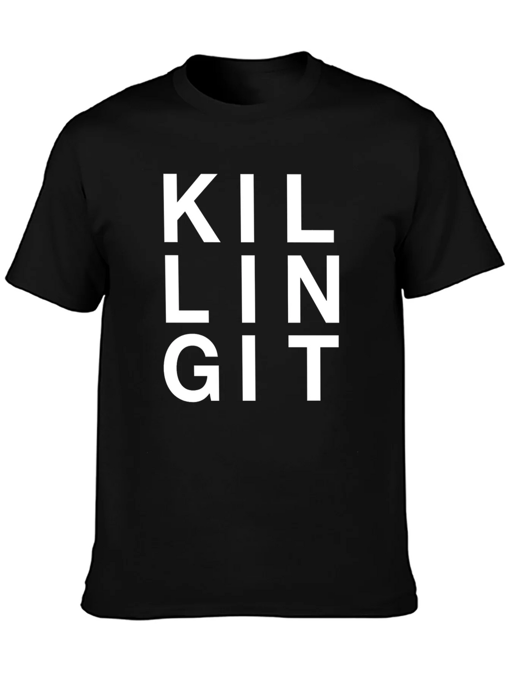 Killing It Black T-Shirt - Statement Tee product image 3