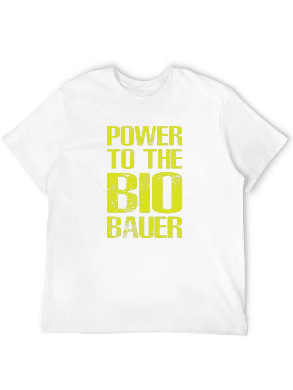 Power to the Bio Bauer Black Graphic Tee product image 11