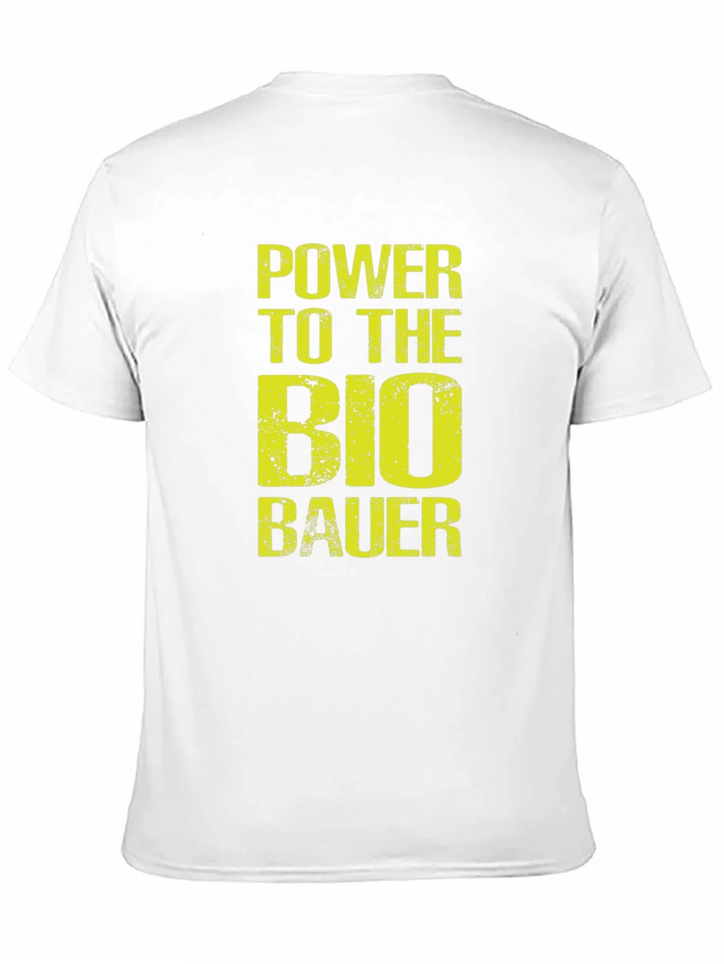 Power to the Bio Bauer Black Graphic Tee product image 10