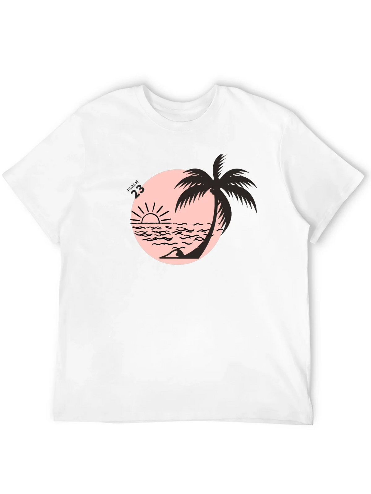Black Beach Palm Graphic Tee product image 2