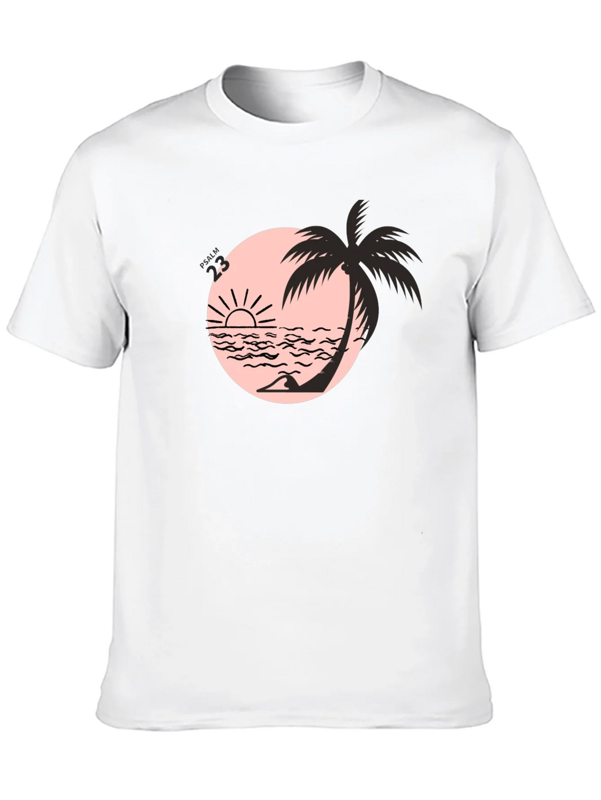 Black Beach Palm Graphic Tee product image 1