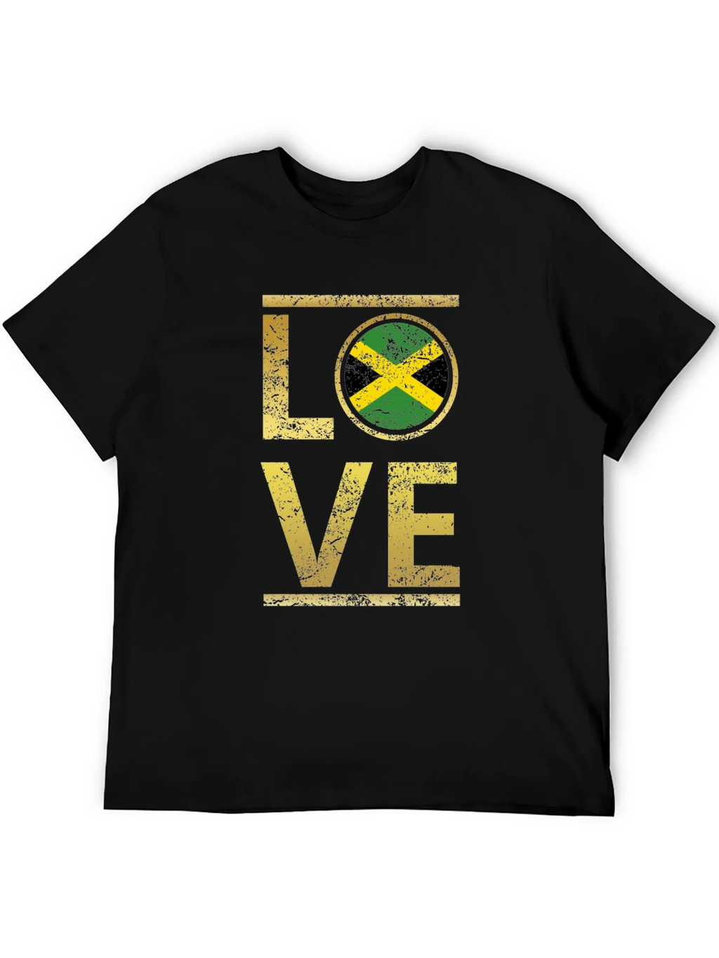 Jamaica Love T-Shirt - Distressed Graphic Tee product image 5
