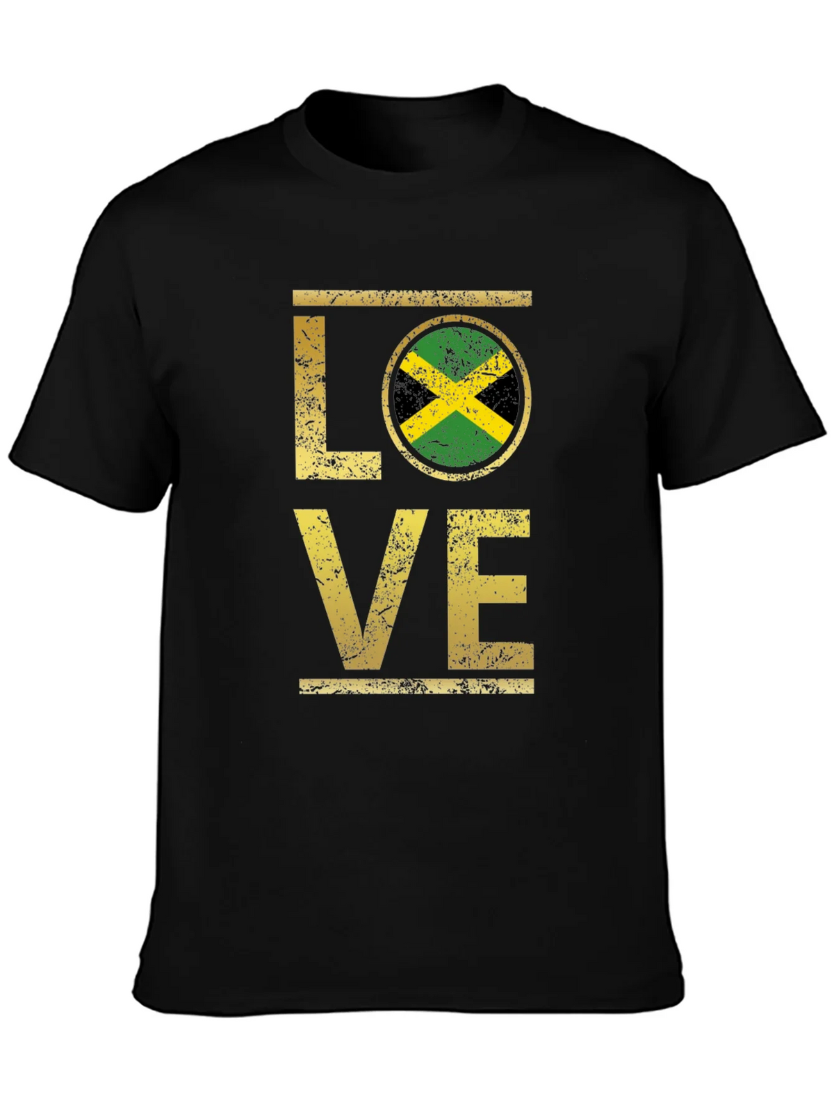 Jamaica Love T-Shirt - Distressed Graphic Tee product image 3
