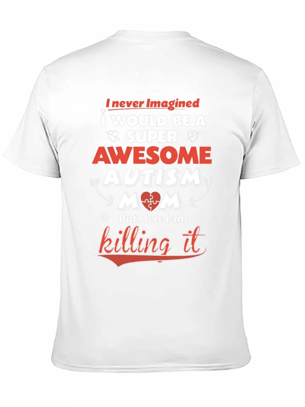 Awesome Autism Mom T-Shirt - Super Tee product image 10