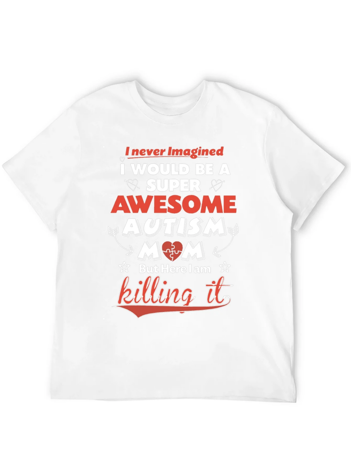 Awesome Autism Mom T-Shirt - Super Tee product image 11