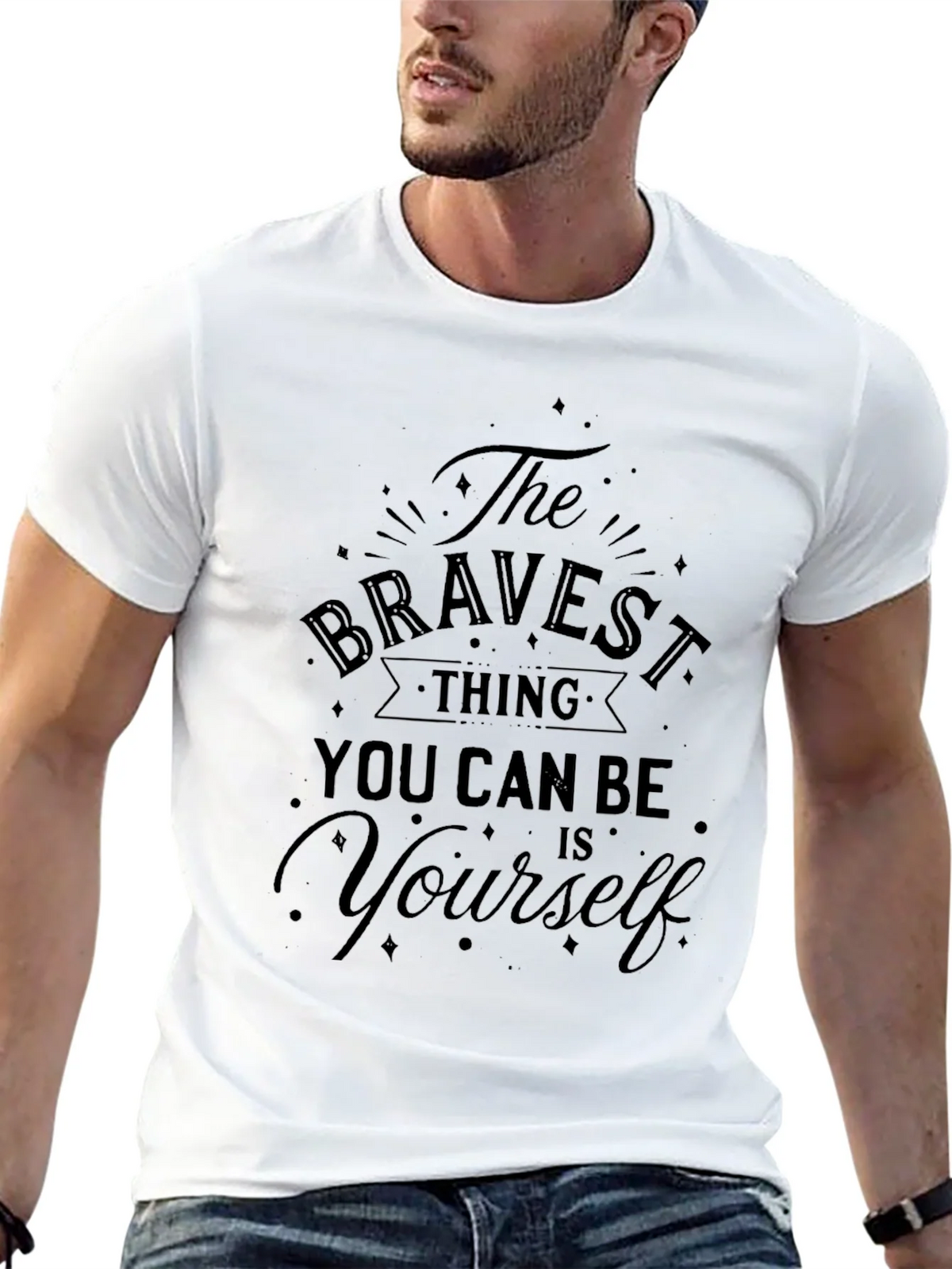 Bravest Thing Graphic Tee - Black product image 12