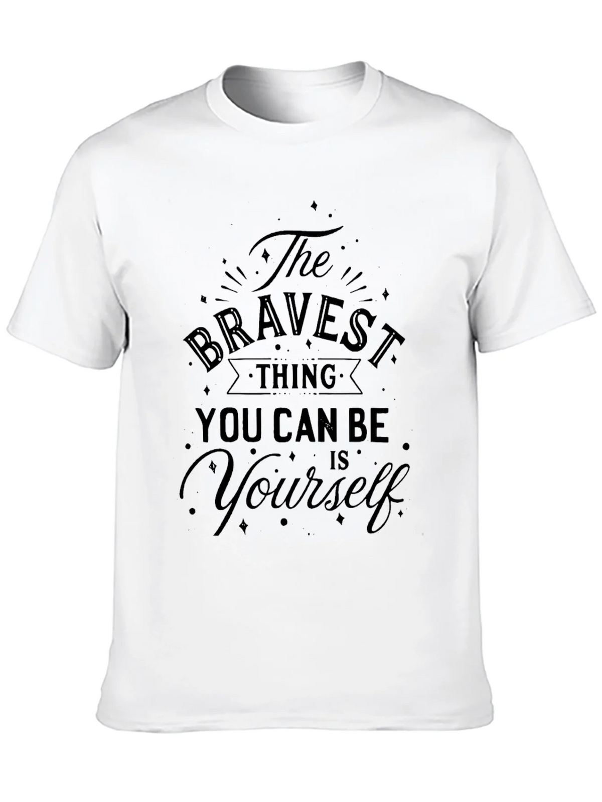 Bravest Thing Graphic Tee - Black product image 9