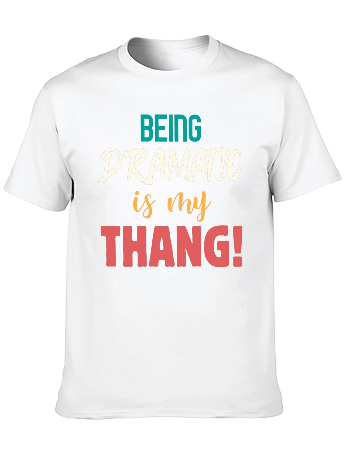 Dramatic Thang Graphic Tee - Black product image 9