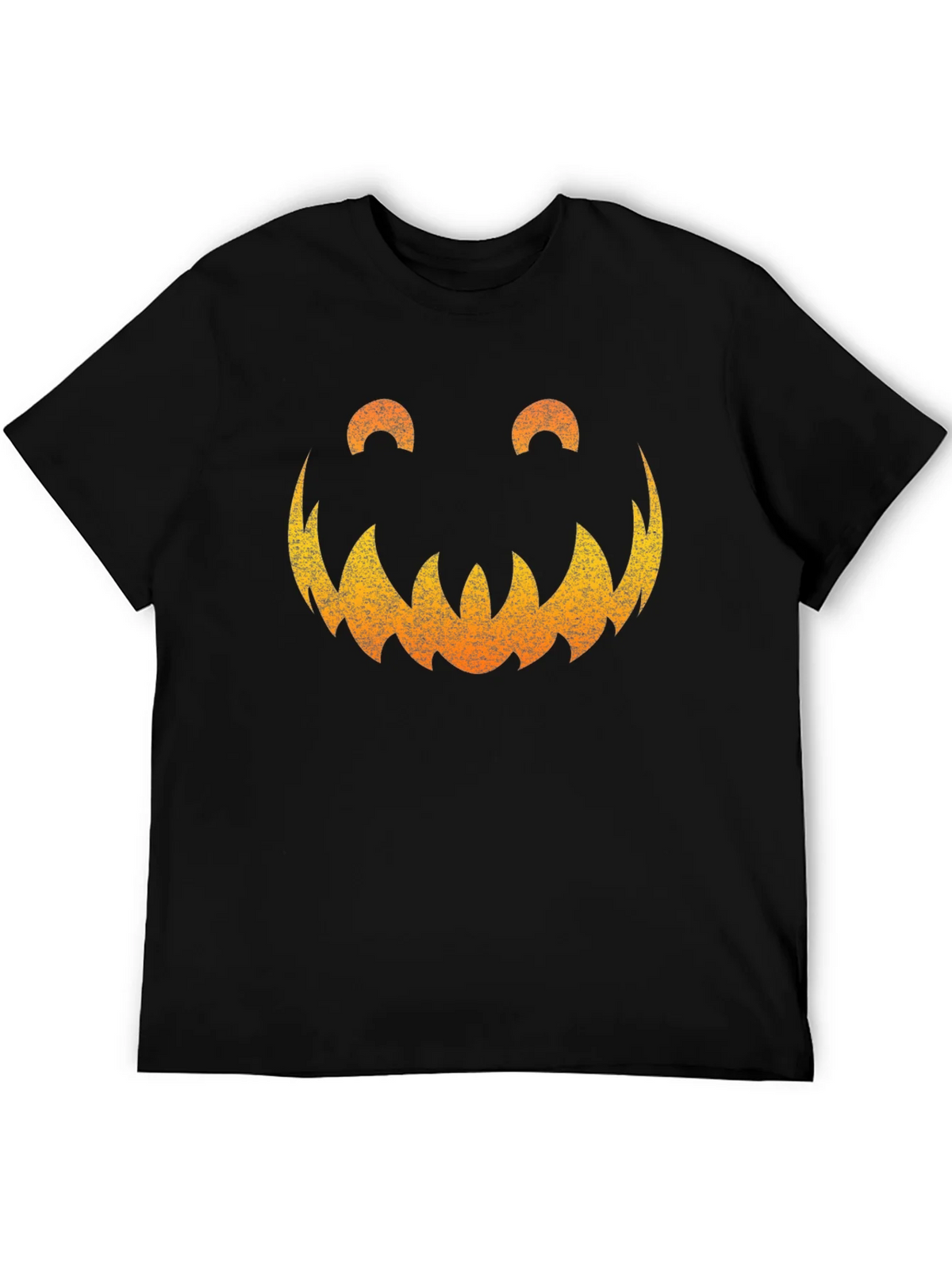 Spooky Pumpkin Face Graphic Tee - Halloween Shirt product image 5