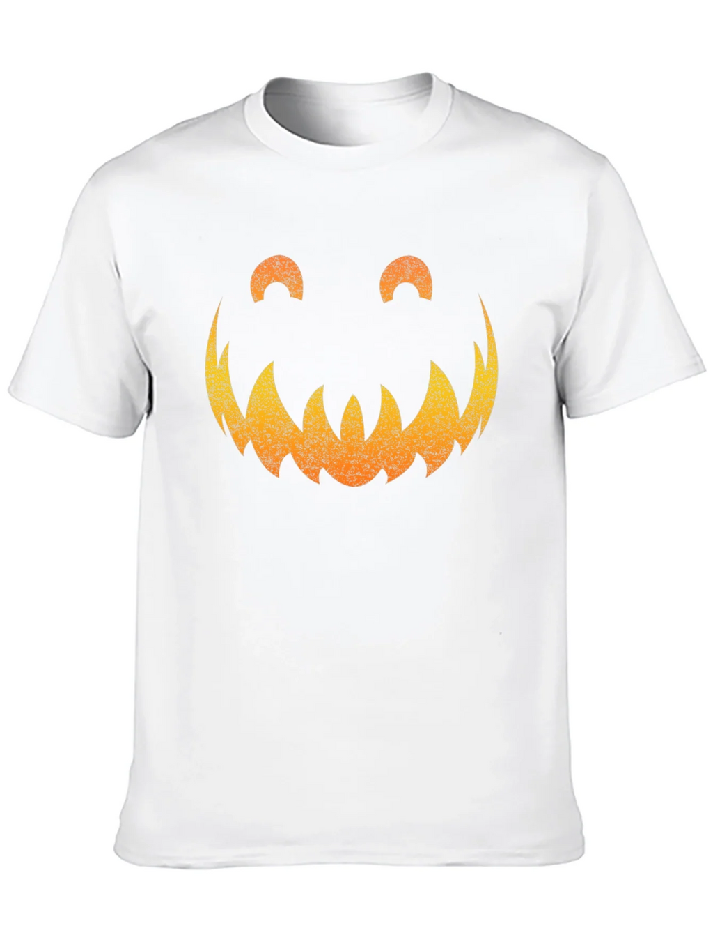 Spooky Pumpkin Face Graphic Tee - Halloween Shirt product image 9