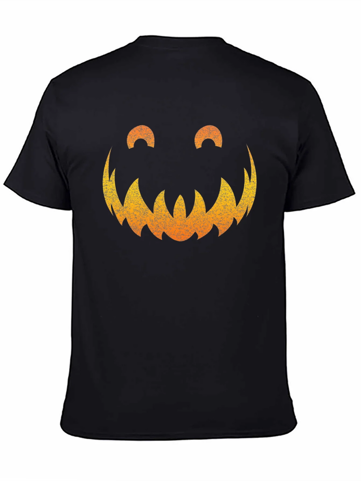 Spooky Pumpkin Face Graphic Tee - Halloween Shirt product image 4