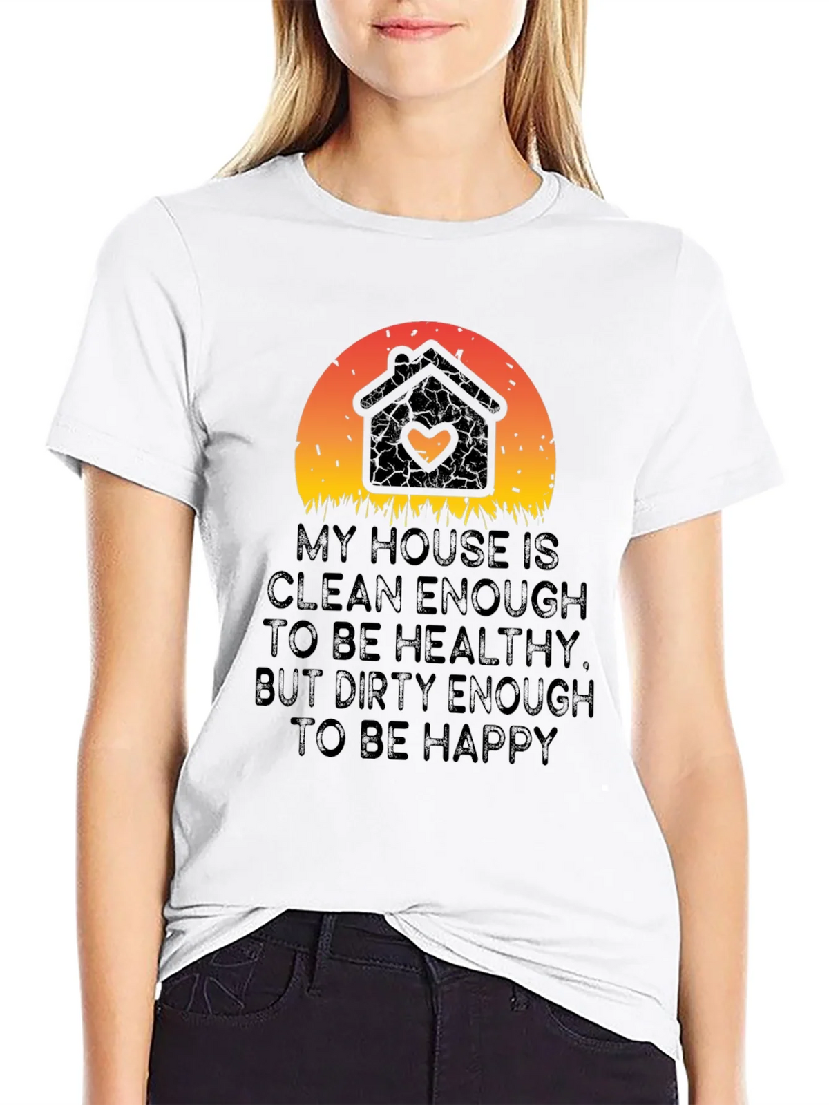 My House is Clean Enough T-Shirt product image 8
