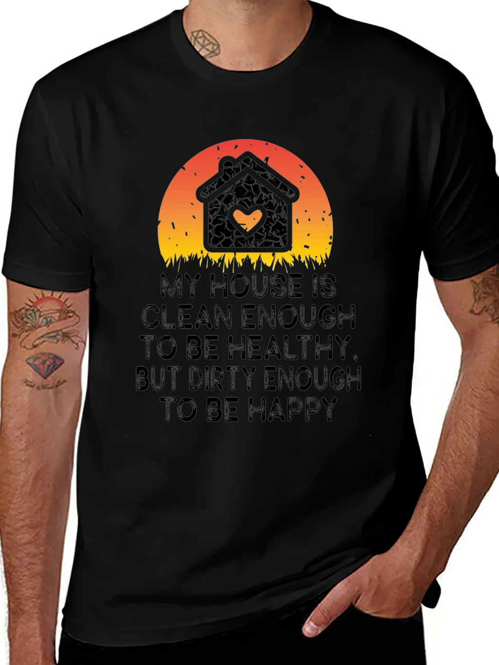 My House is Clean Enough T-Shirt product image 1
