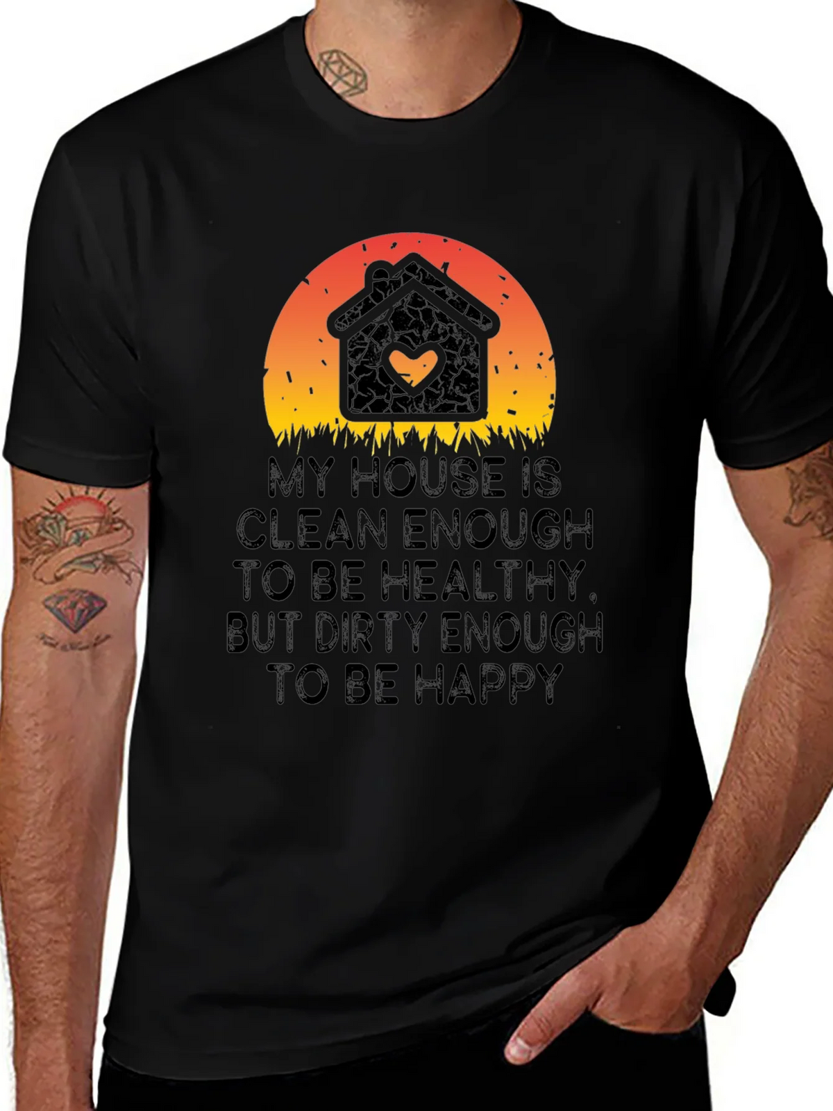 My House is Clean Enough T-Shirt product image 1