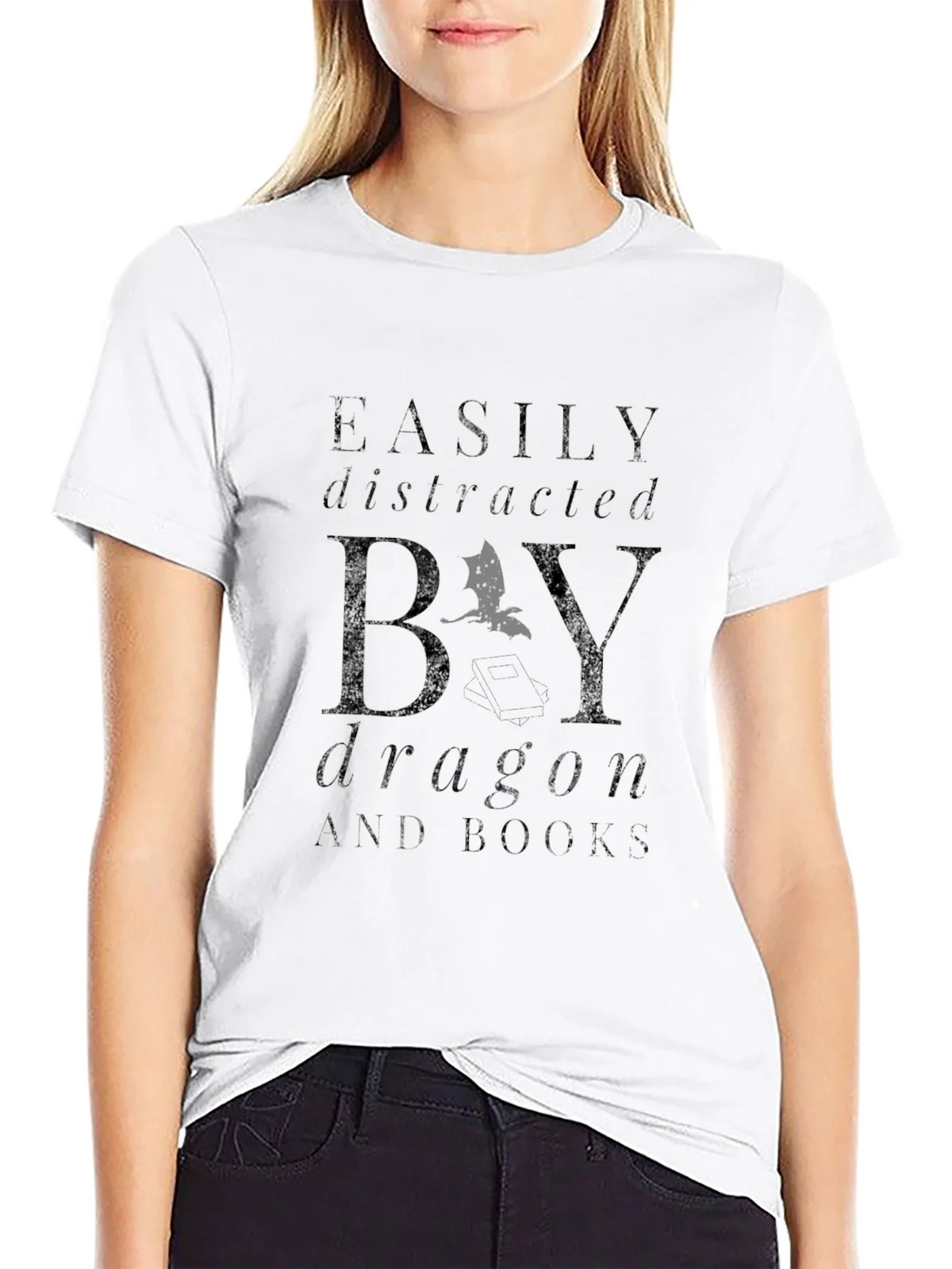 Dragon & Books T-Shirt product image 8