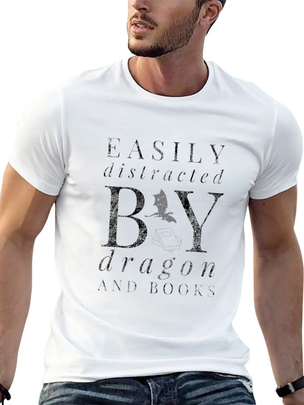 Dragon & Books T-Shirt product image 12