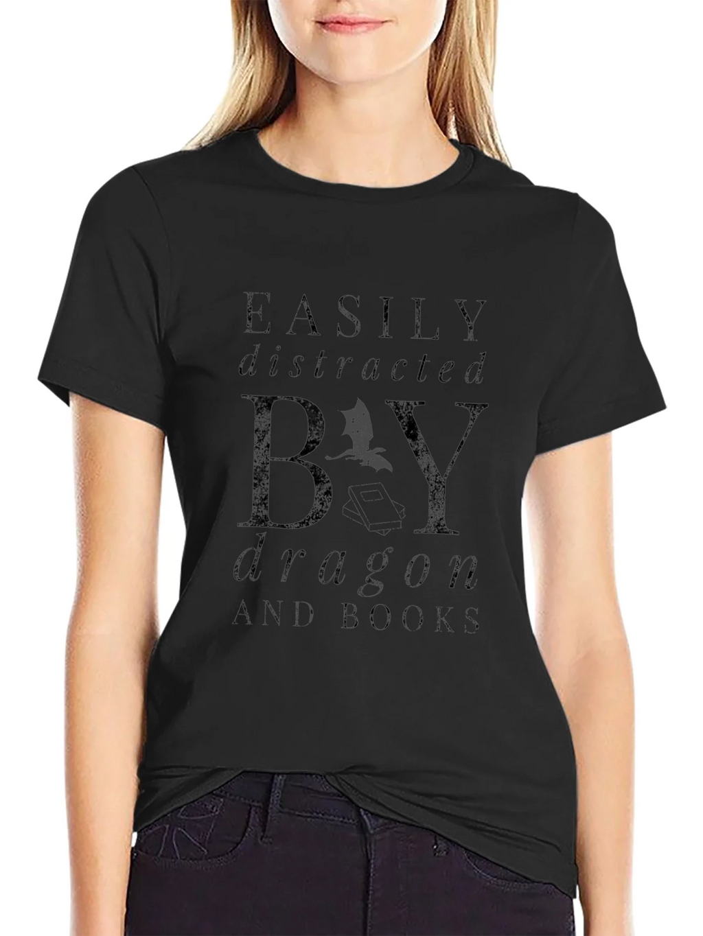 Dragon & Books T-Shirt product image 2