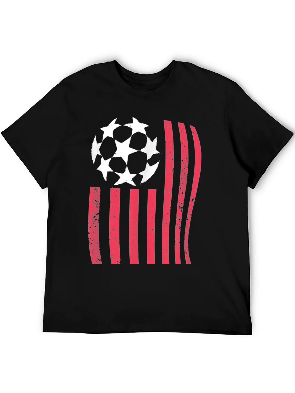 Soccer USA Flag Graphic T-Shirt product image 5