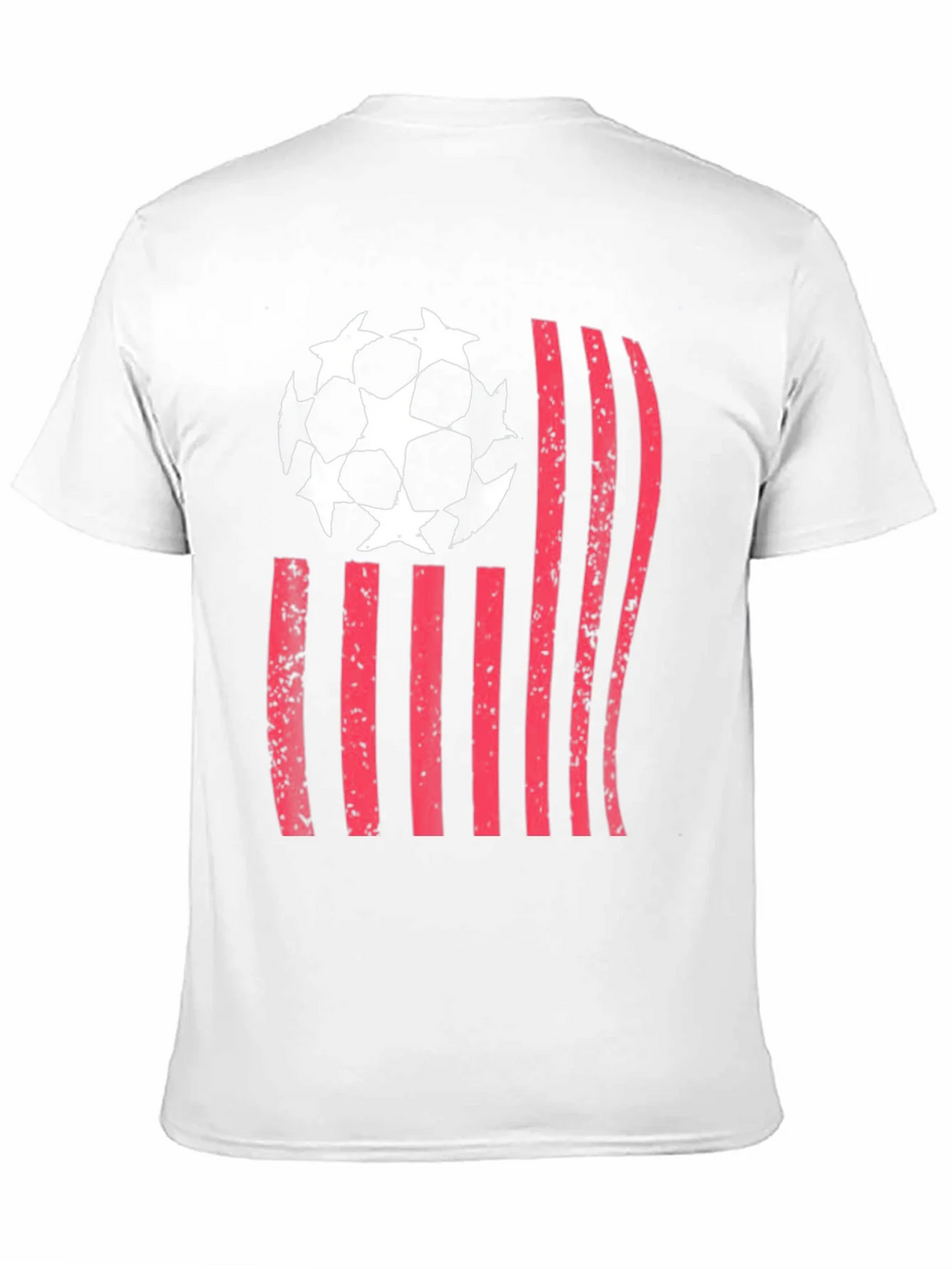 Soccer USA Flag Graphic T-Shirt product image 10