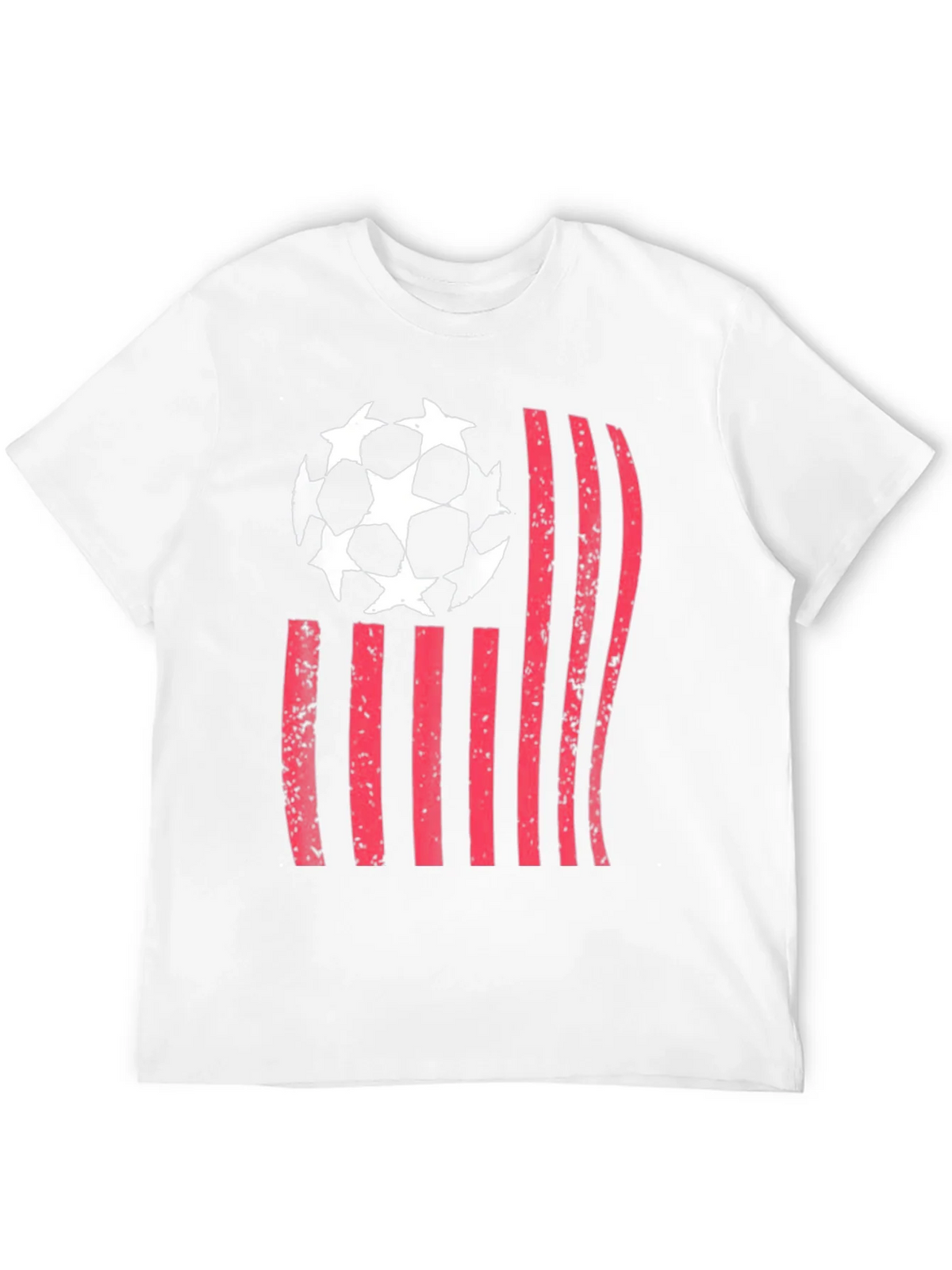 Soccer USA Flag Graphic T-Shirt product image 11