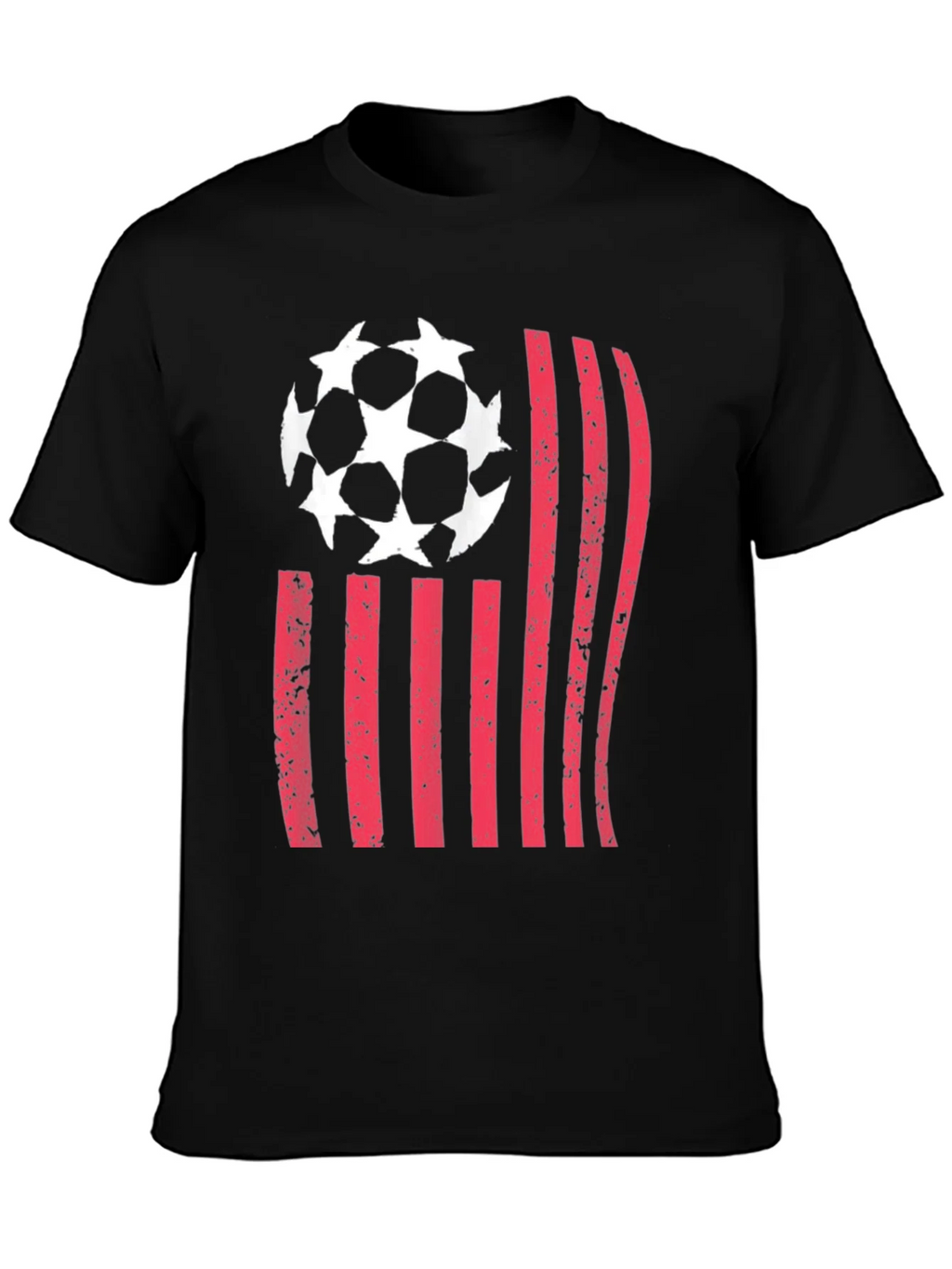 Soccer USA Flag Graphic T-Shirt product image 3