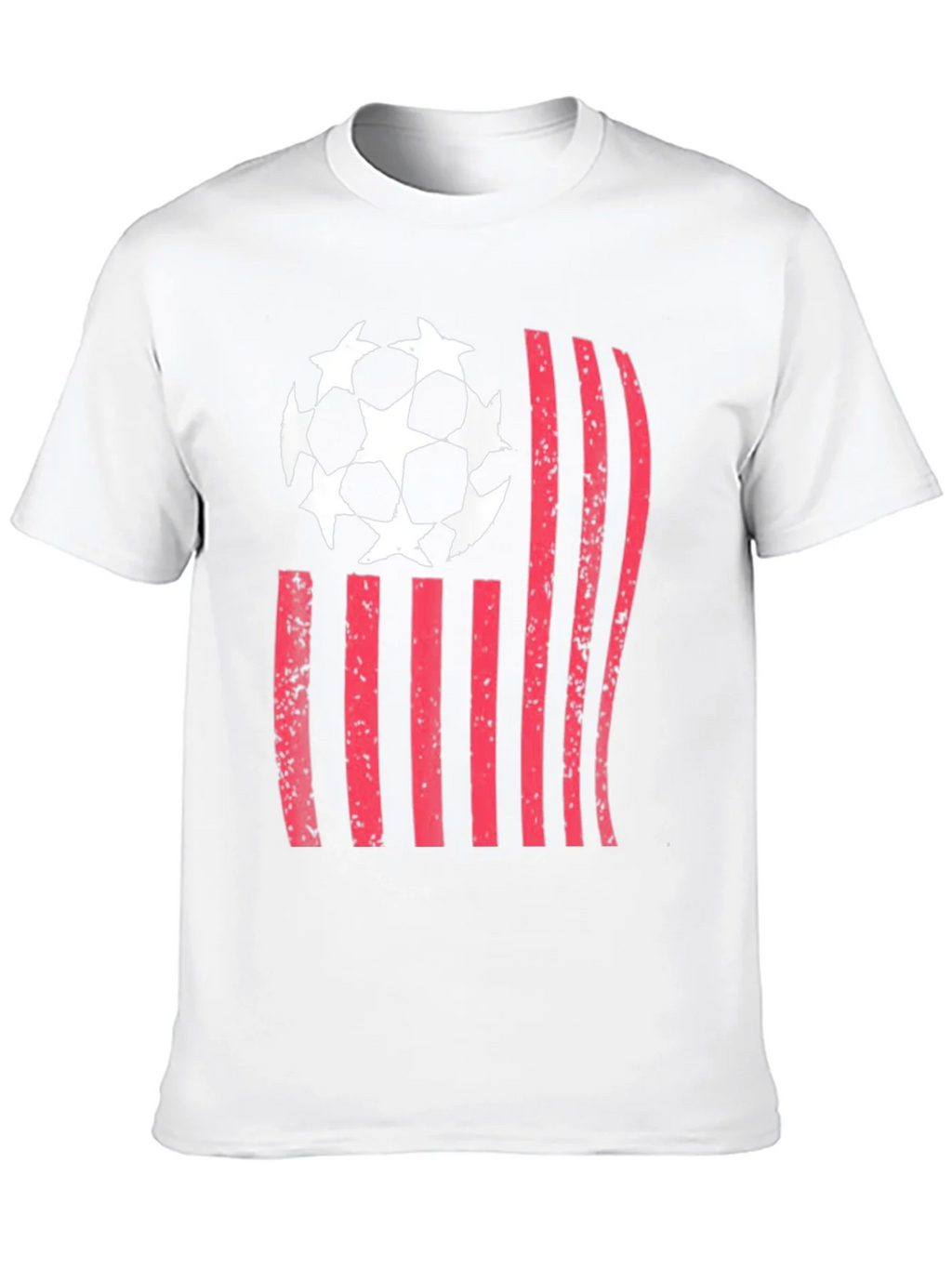 Soccer USA Flag Graphic T-Shirt product image 9