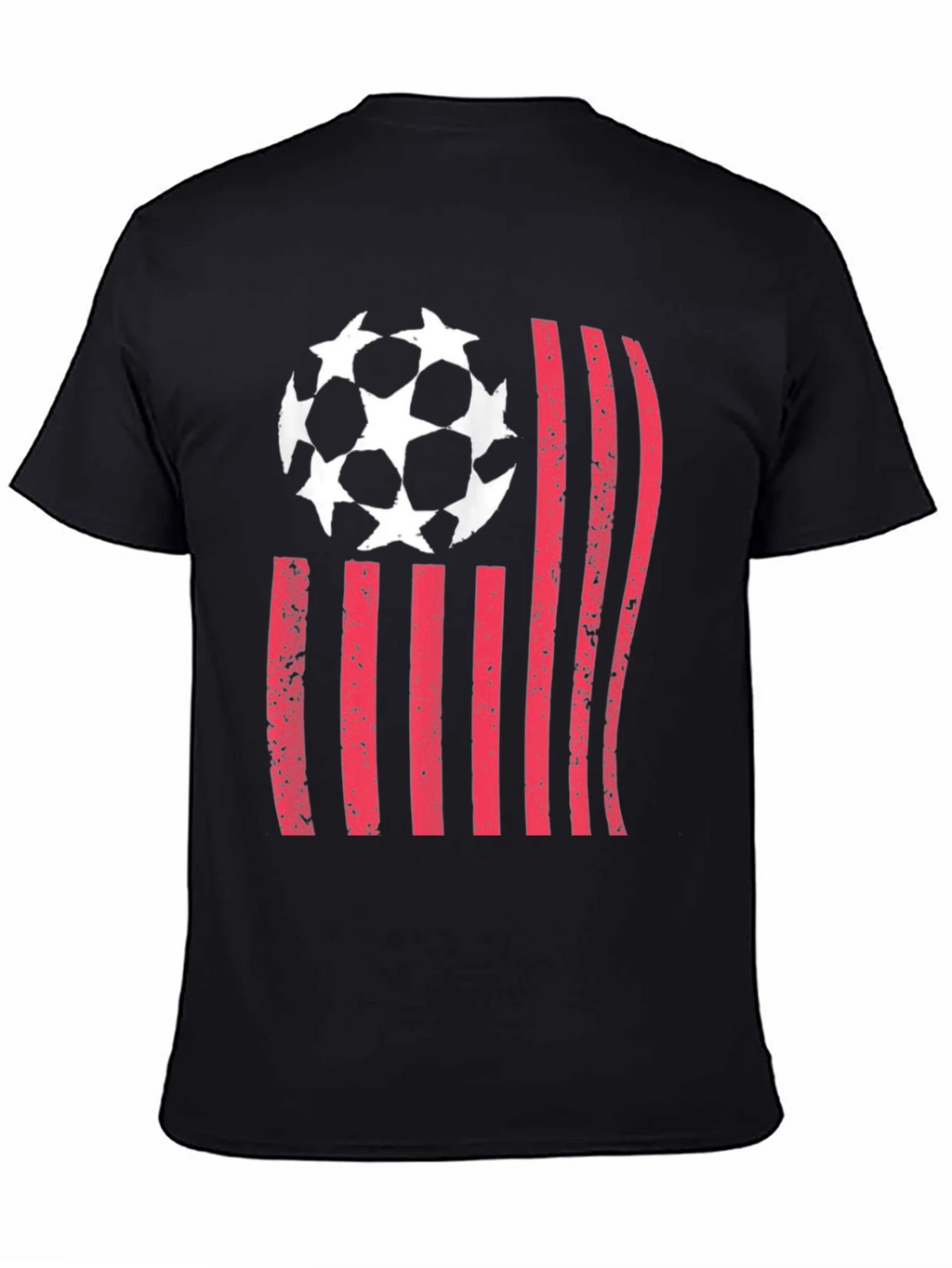 Soccer USA Flag Graphic T-Shirt product image 4