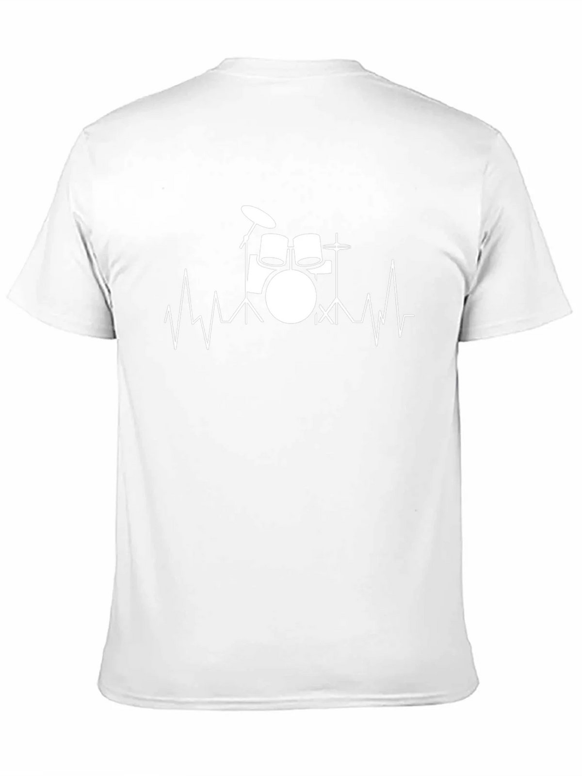 Drum Heartbeat T-Shirt - Music Lover Tee product image 10