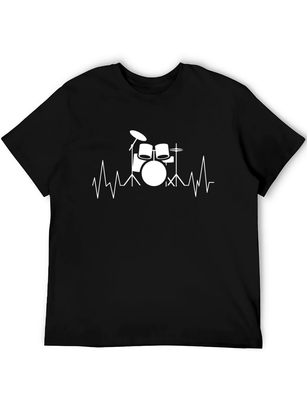 Drum Heartbeat T-Shirt - Music Lover Tee product image 5