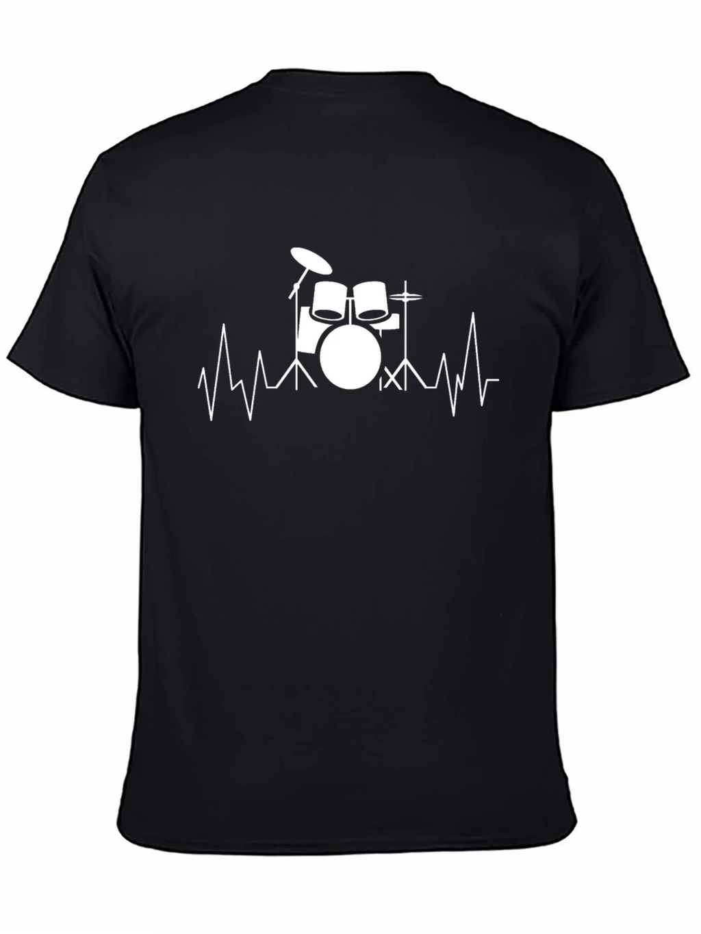 Drum Heartbeat T-Shirt - Music Lover Tee product image 4