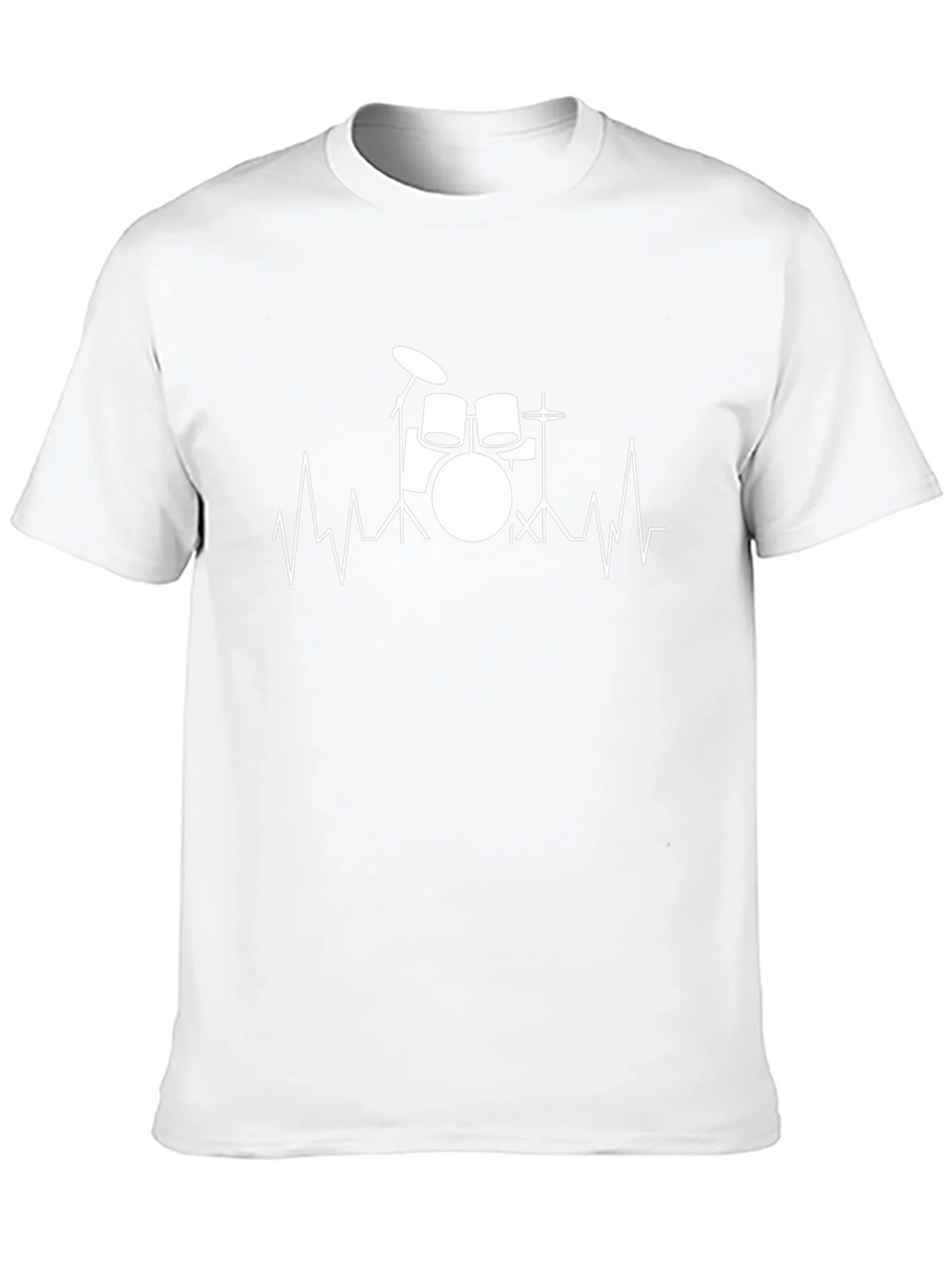 Drum Heartbeat T-Shirt - Music Lover Tee product image 9