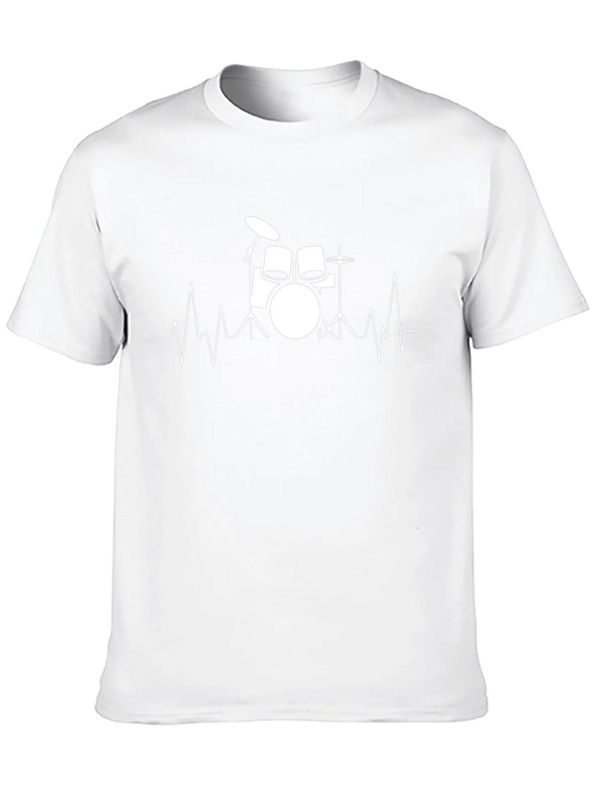 Drum Heartbeat T-Shirt - Music Lover Tee product image 9