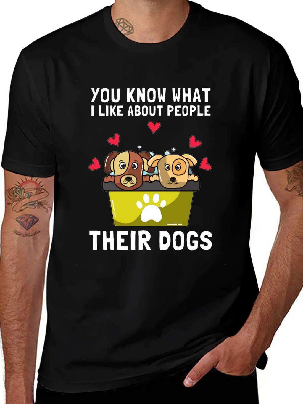 Dog Lover T-Shirt - People and Their Dogs product image 1