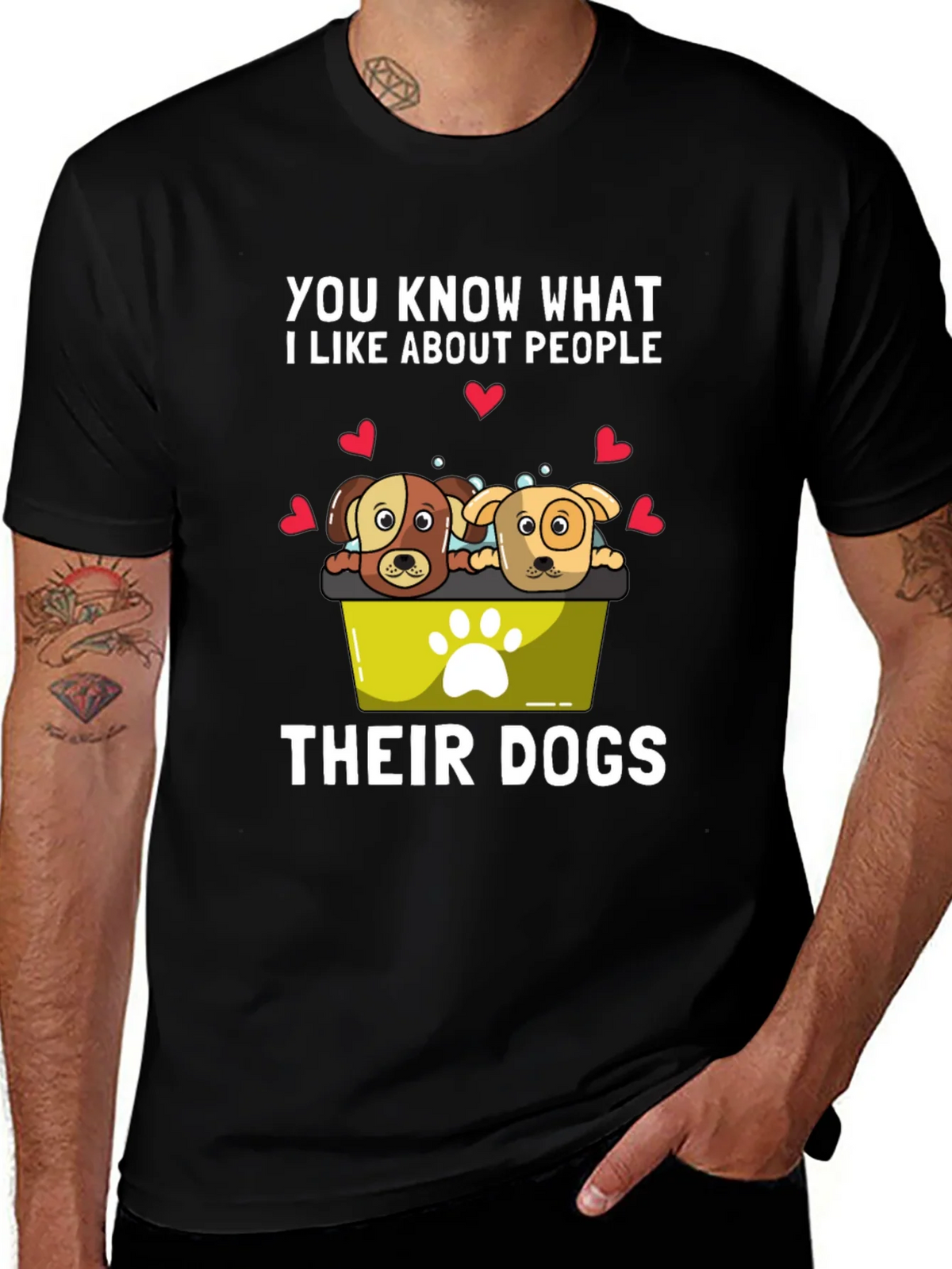 Dog Lover T-Shirt - People and Their Dogs product image 1