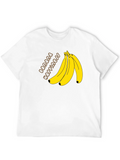 Banana Happiness Black T-Shirt - Unisex product image 1