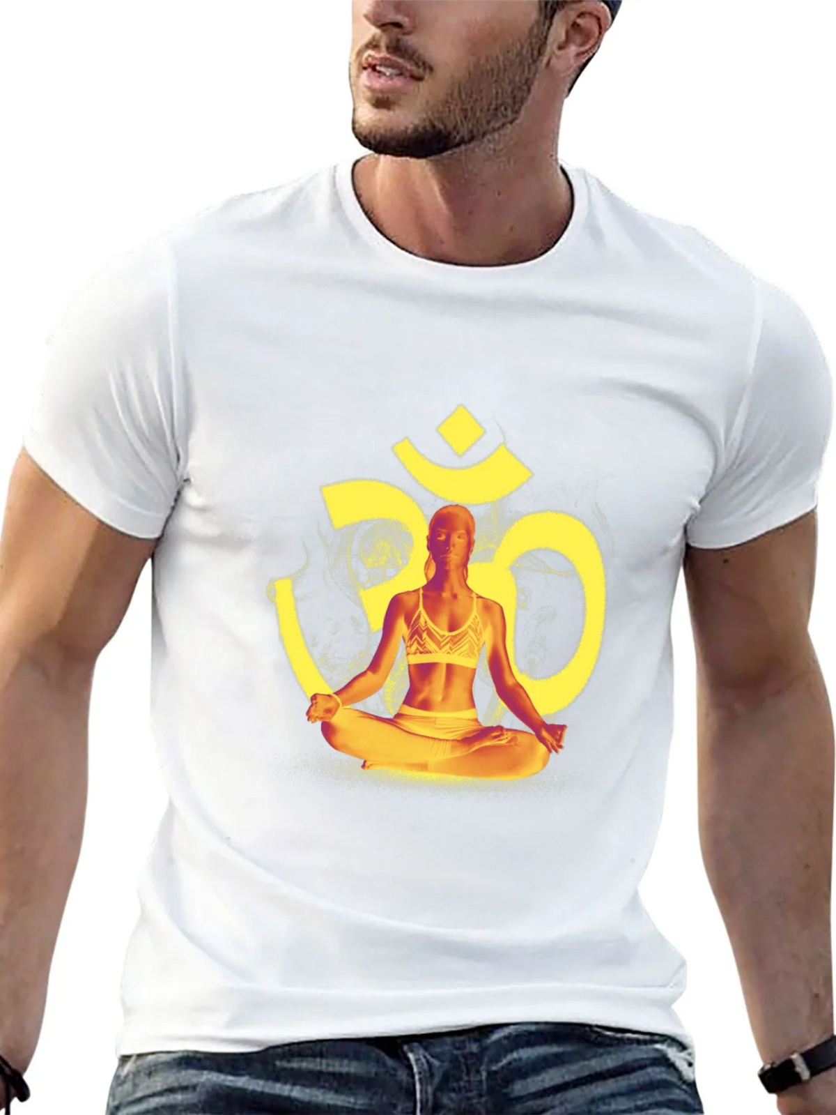 Yoga Meditation Om Symbol Graphic T-Shirt product image 12