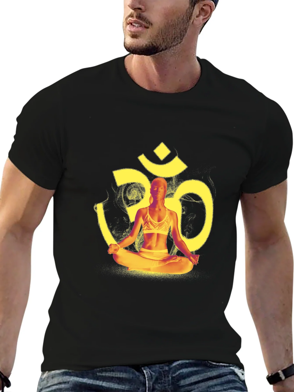 Yoga Meditation Om Symbol Graphic T-Shirt product image 6