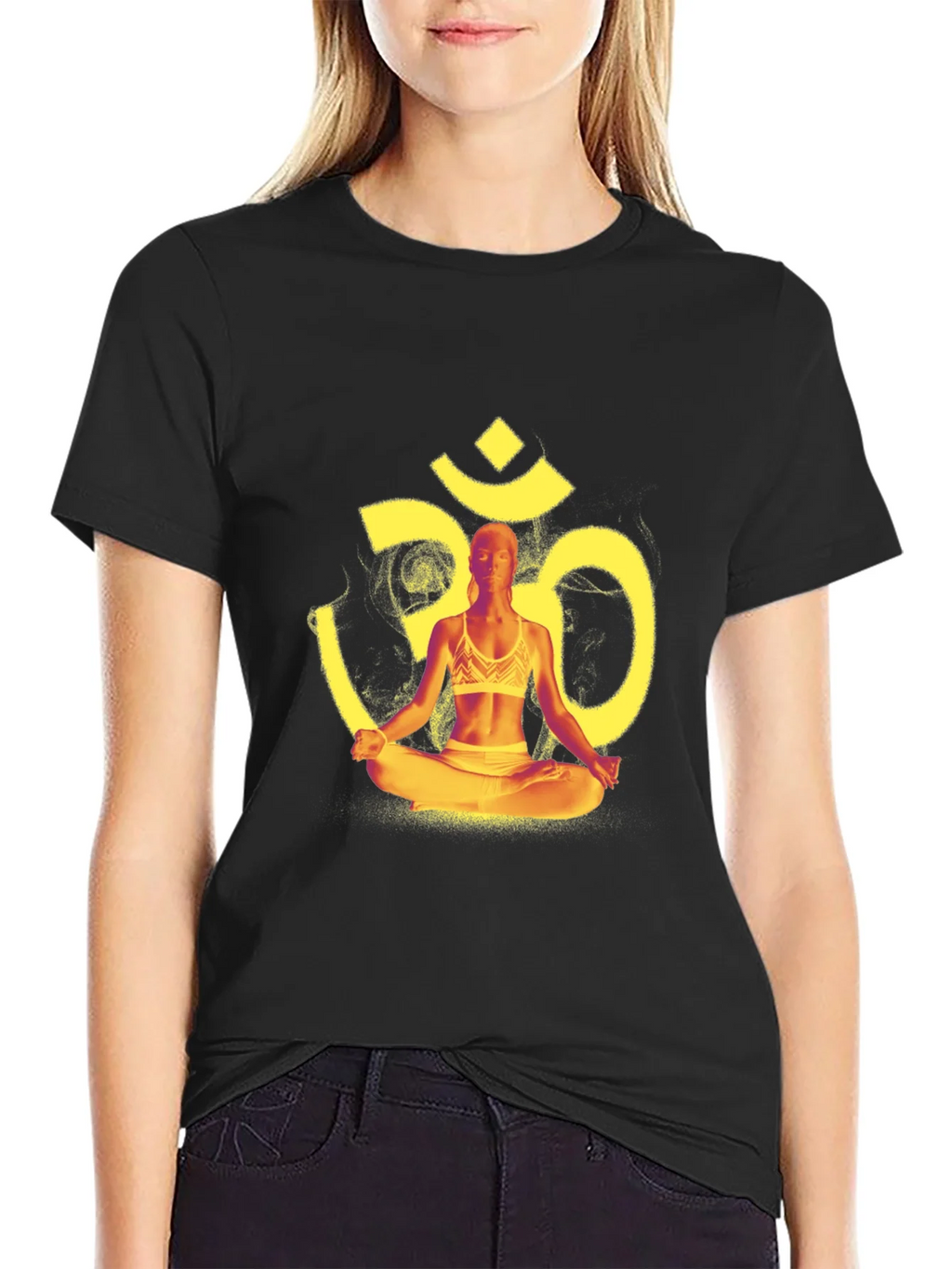 Yoga Meditation Om Symbol Graphic T-Shirt product image 2