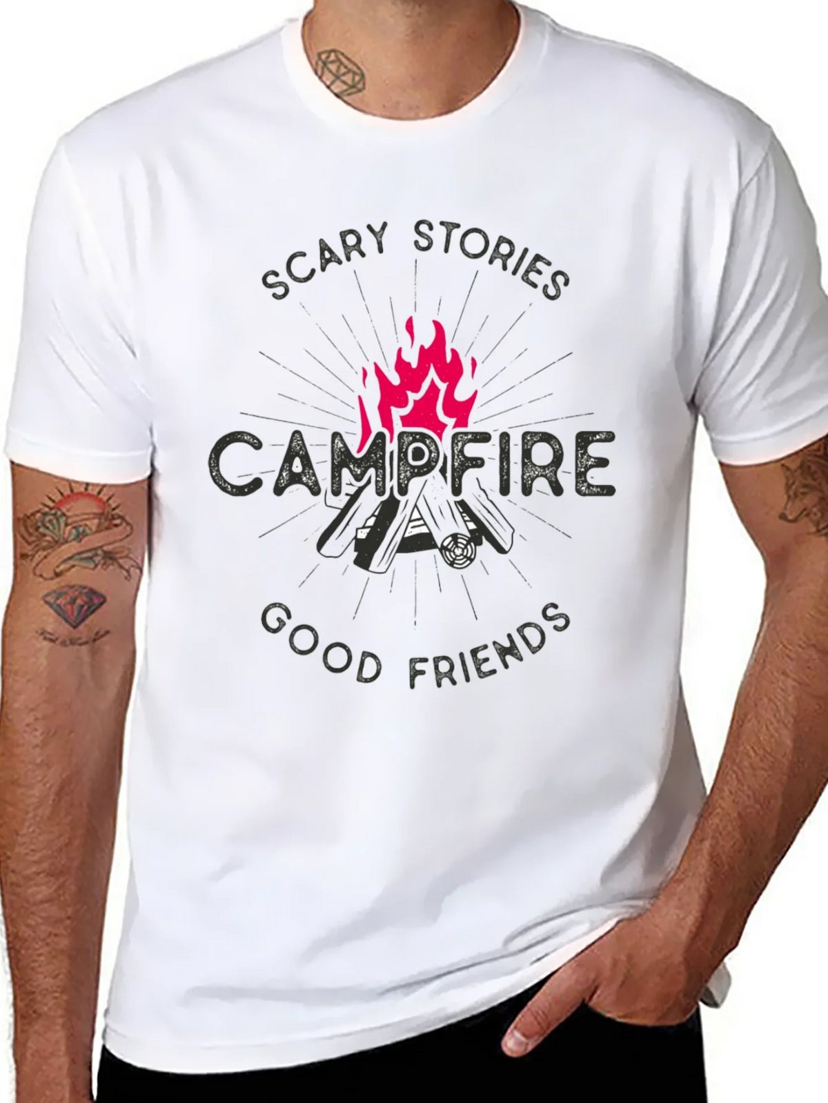 Scary Stories Campfire T-Shirt product image 7