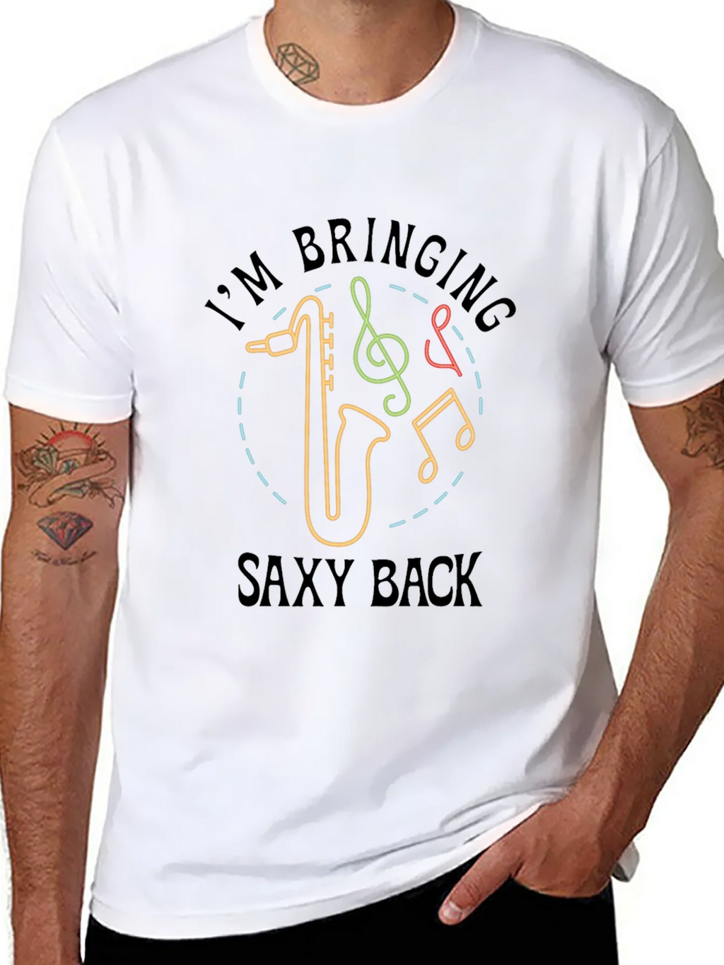 Im Bringing Saxy Back T-Shirt product image 7