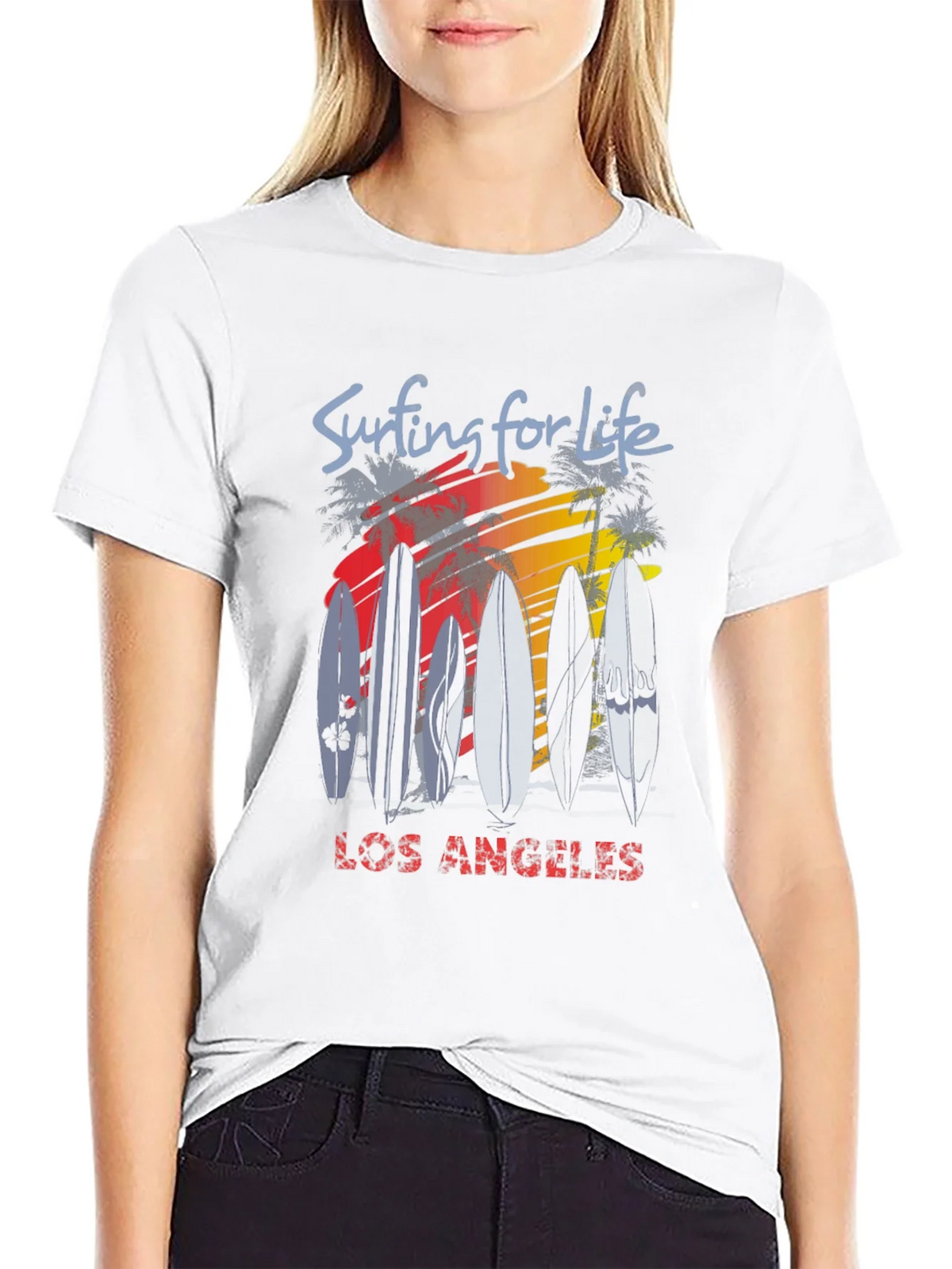 Surfing for Life Los Angeles Tee product image 8