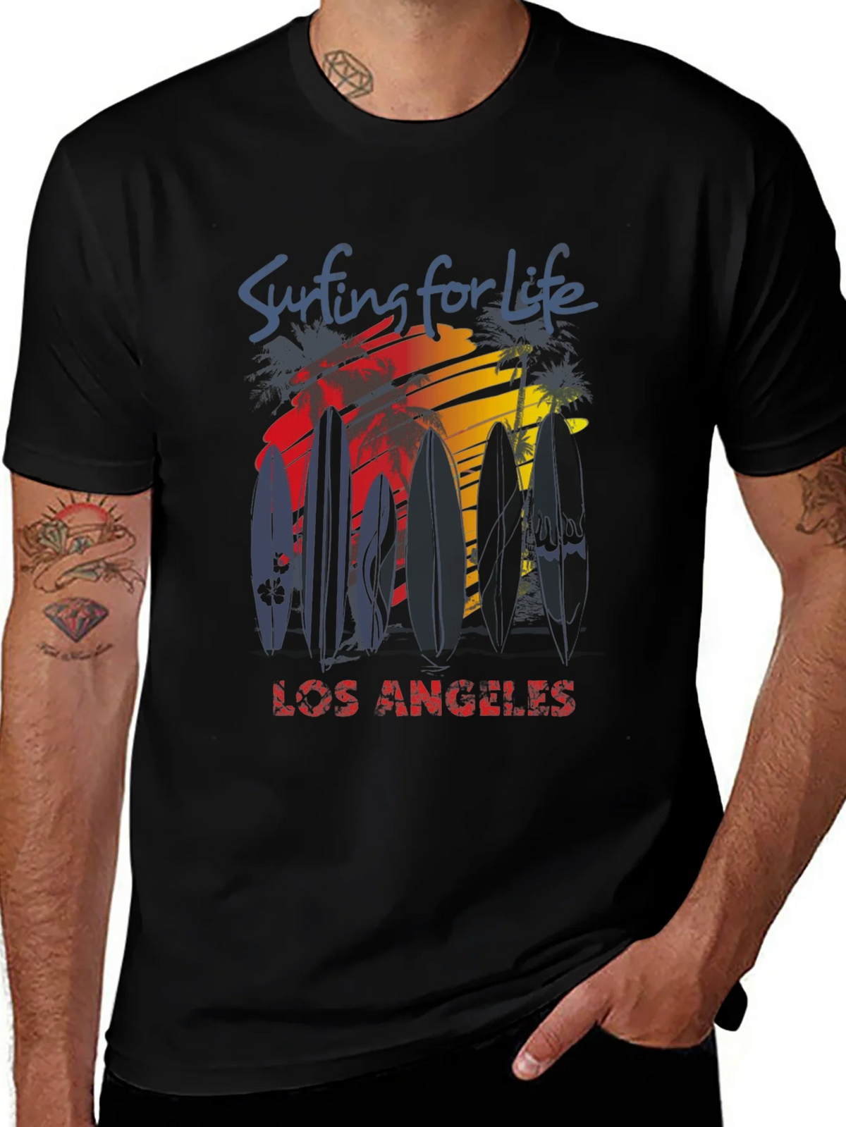 Surfing for Life Los Angeles Tee product image 1