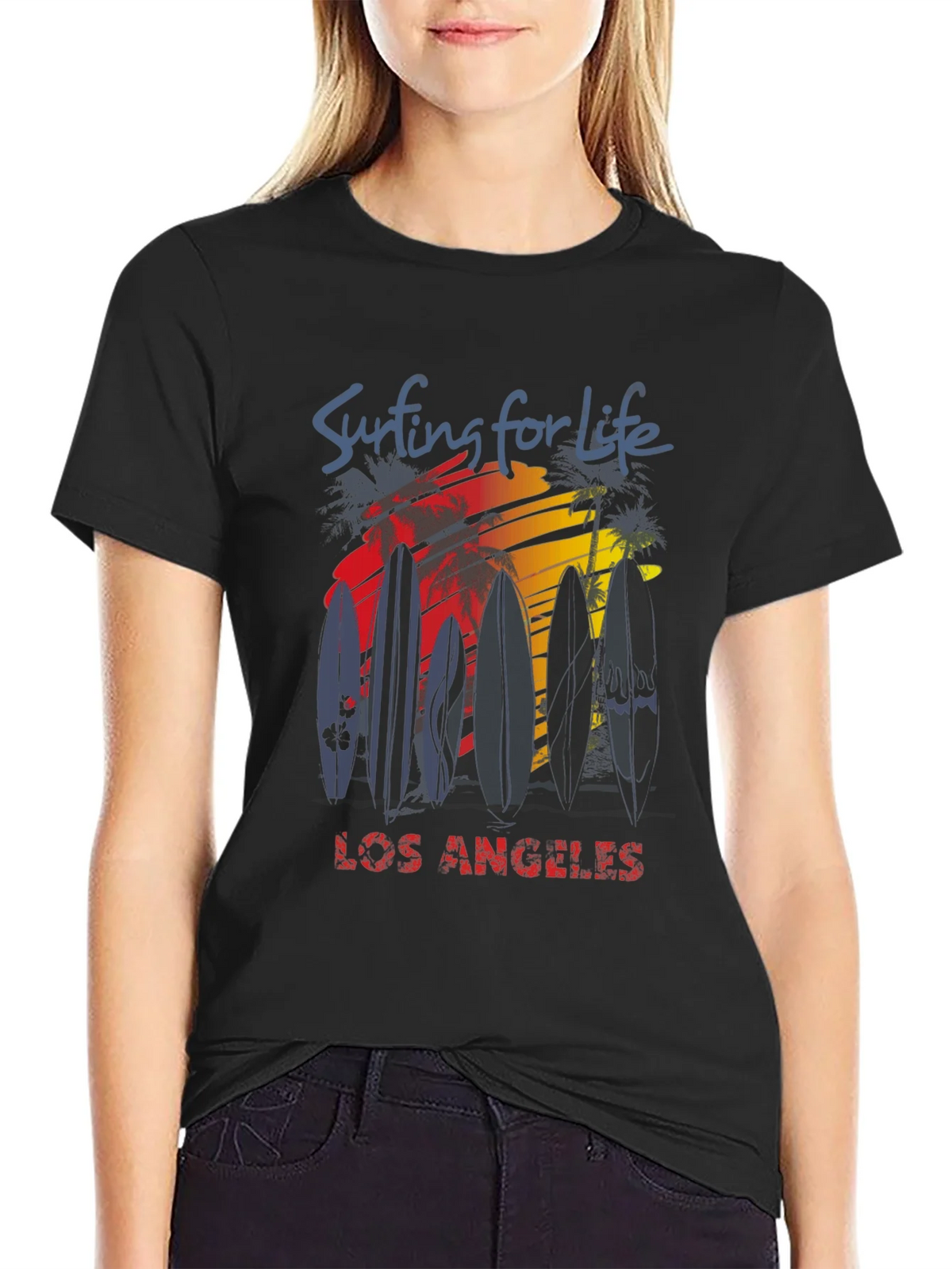 Surfing for Life Los Angeles Tee product image 2