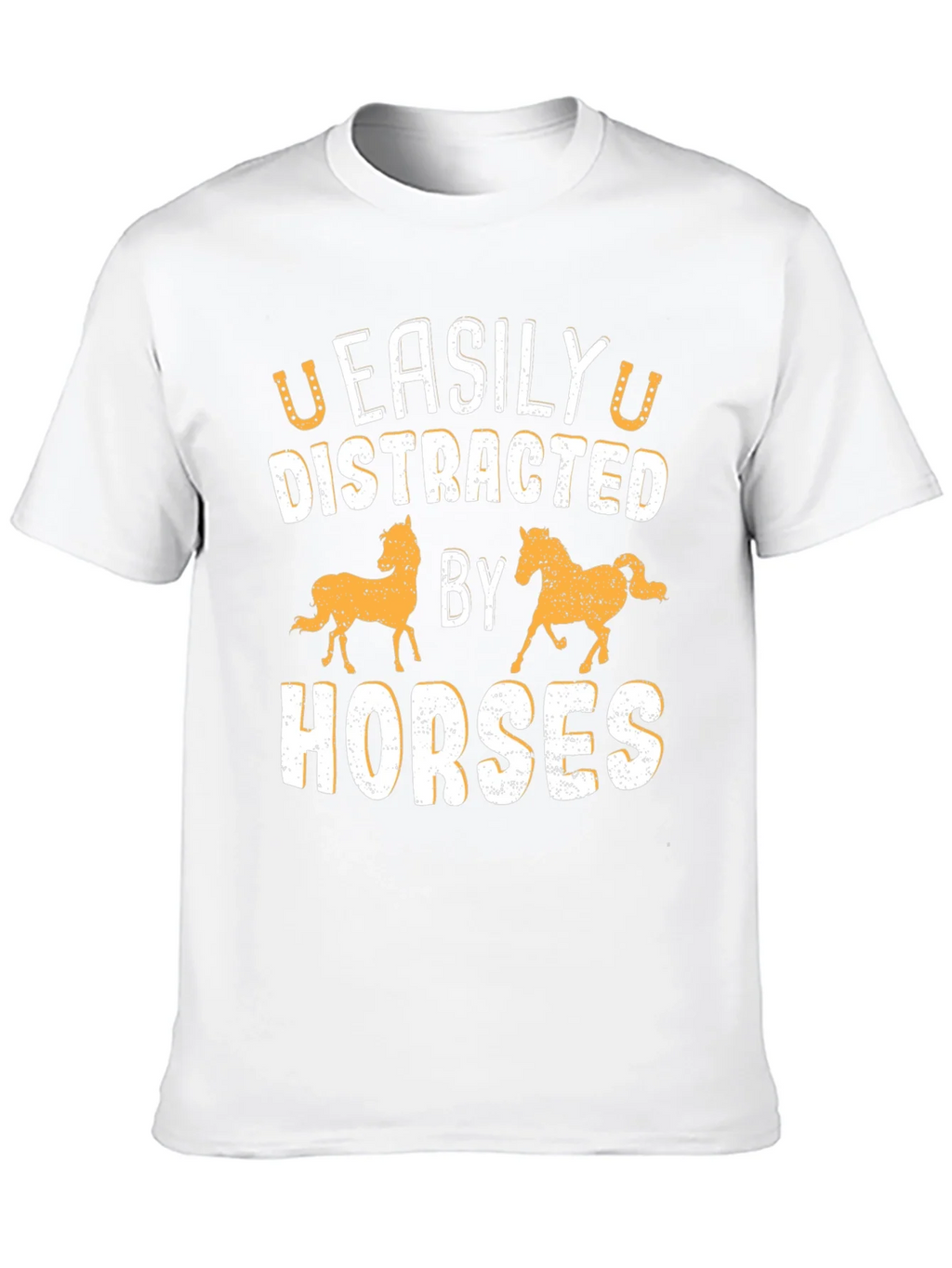 Easily Distracted By Horses Graphic T-Shirt product image 9
