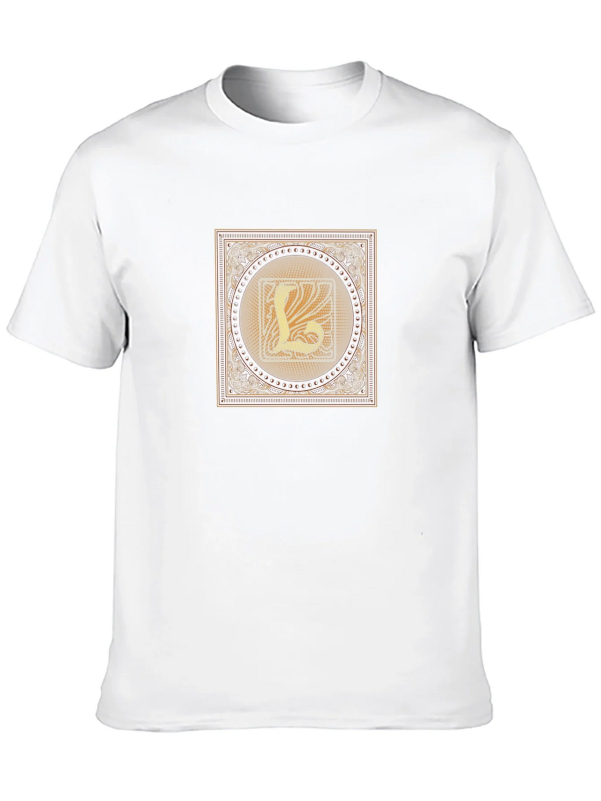 Ornate Letter L Graphic T-Shirt product image 9