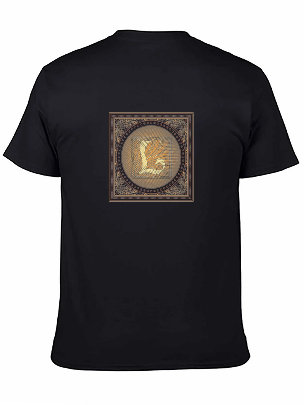 Ornate Letter L Graphic T-Shirt product image 4