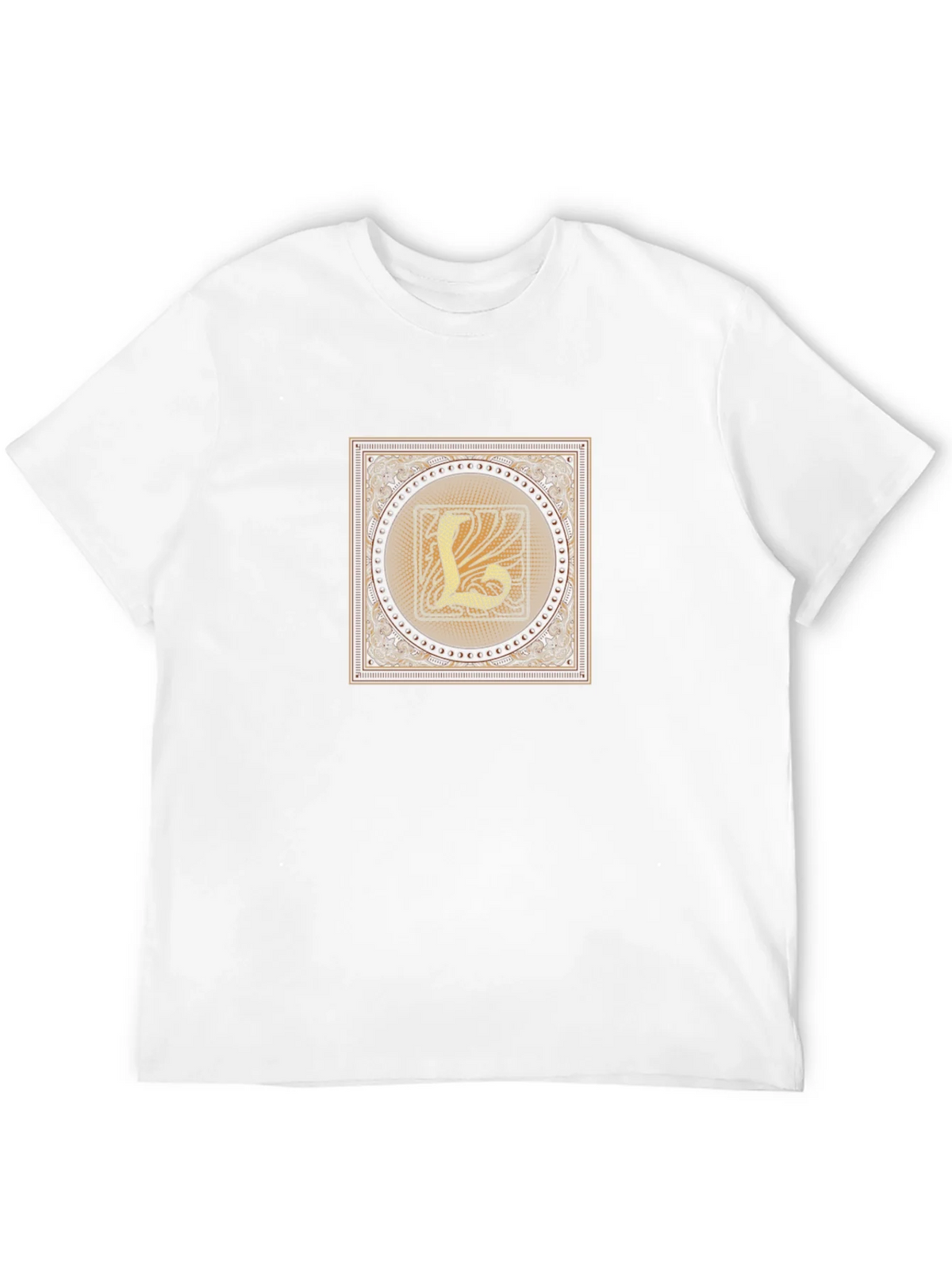 Ornate Letter L Graphic T-Shirt product image 11