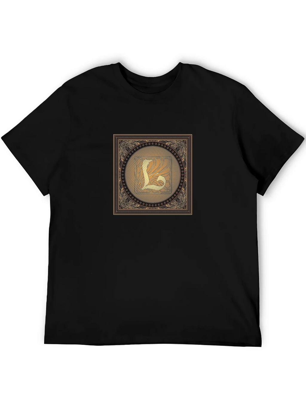 Ornate Letter L Graphic T-Shirt product image 5